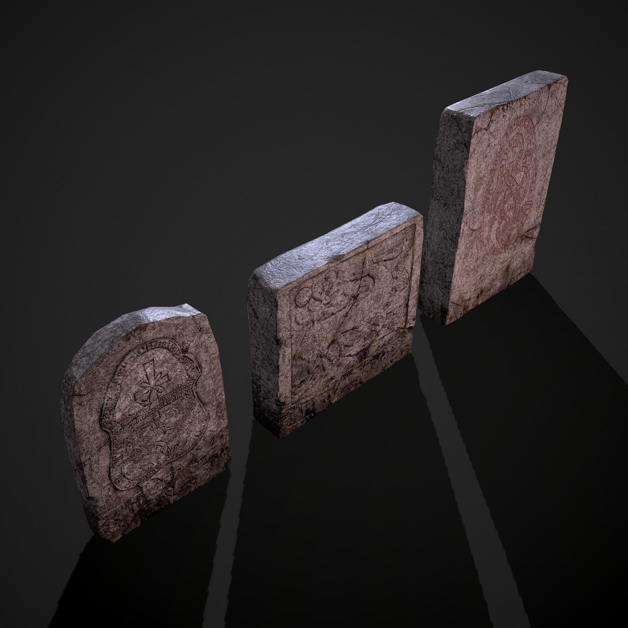 Halloween Horror Props Pack 3D Model Collection_184