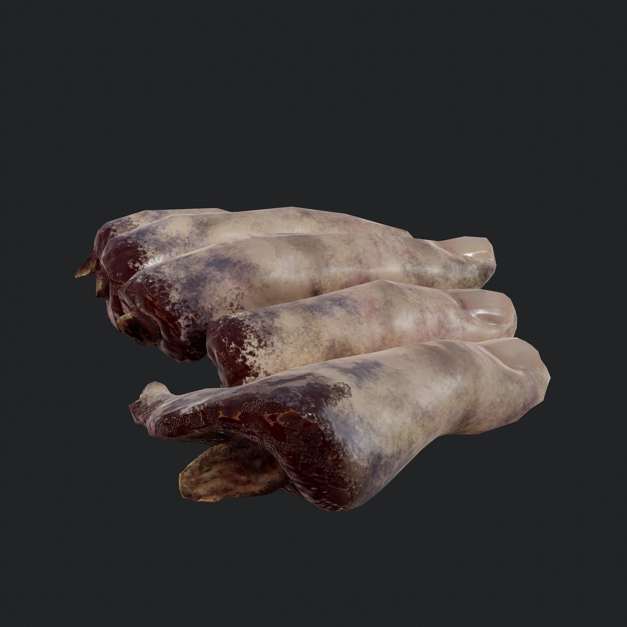 Halloween Horror Props Pack 3D Model Collection_171