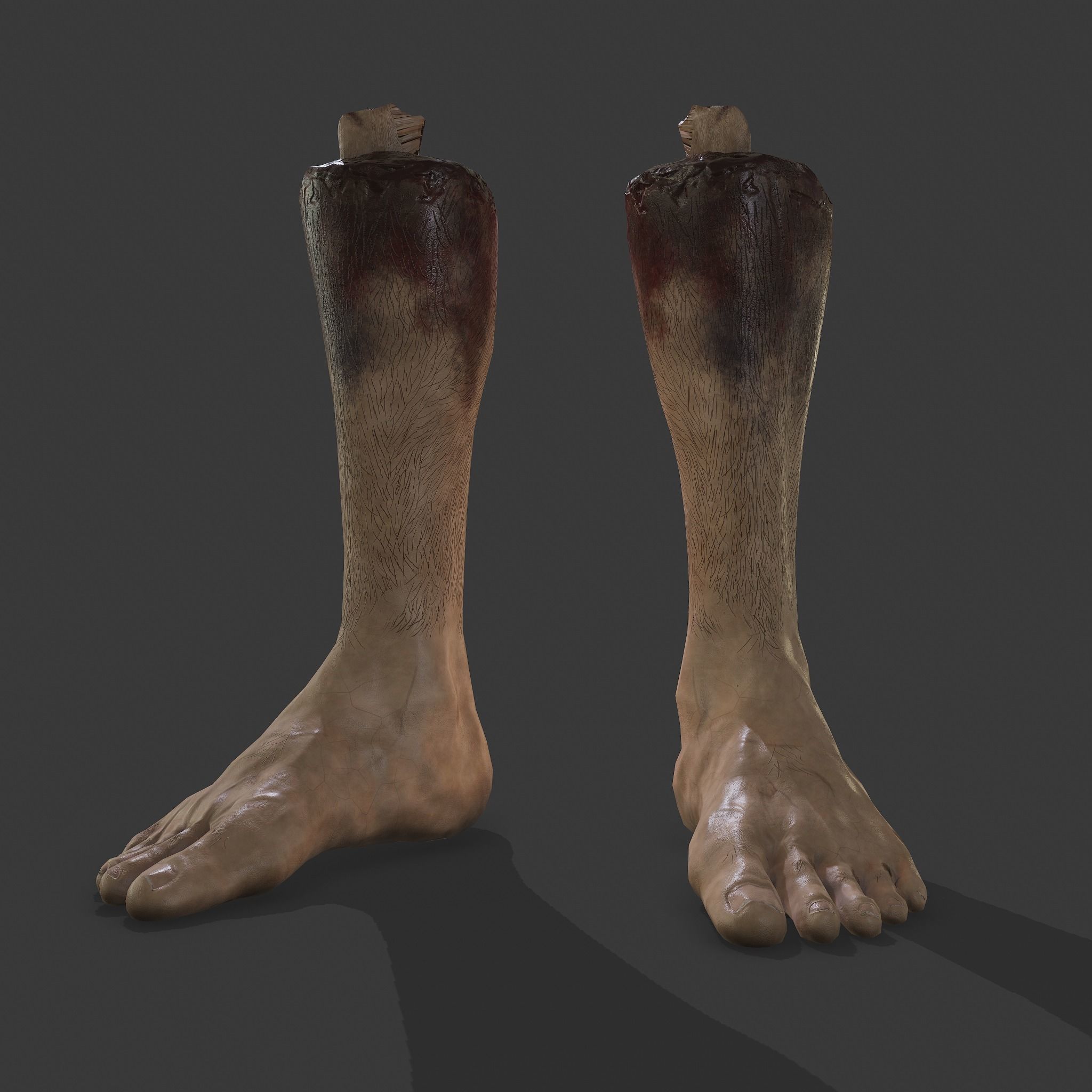 Halloween Horror Props Pack 3D Model Collection_99