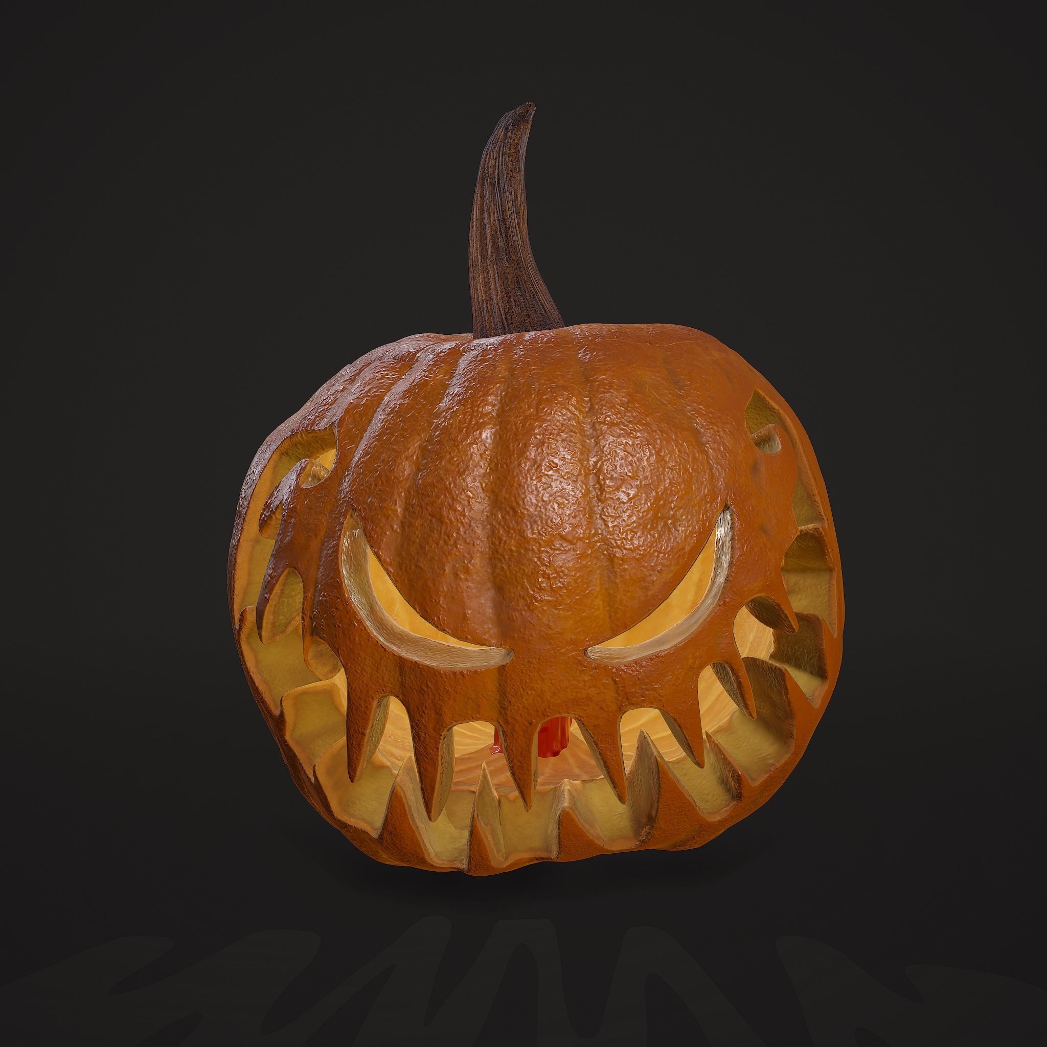 Halloween Horror Props Pack 3D Model Collection_40