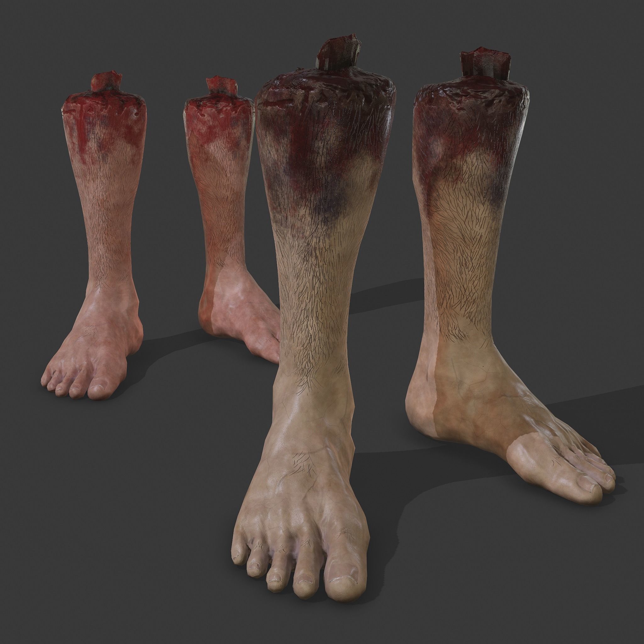 Halloween Horror Props Pack 3D Model Collection_104
