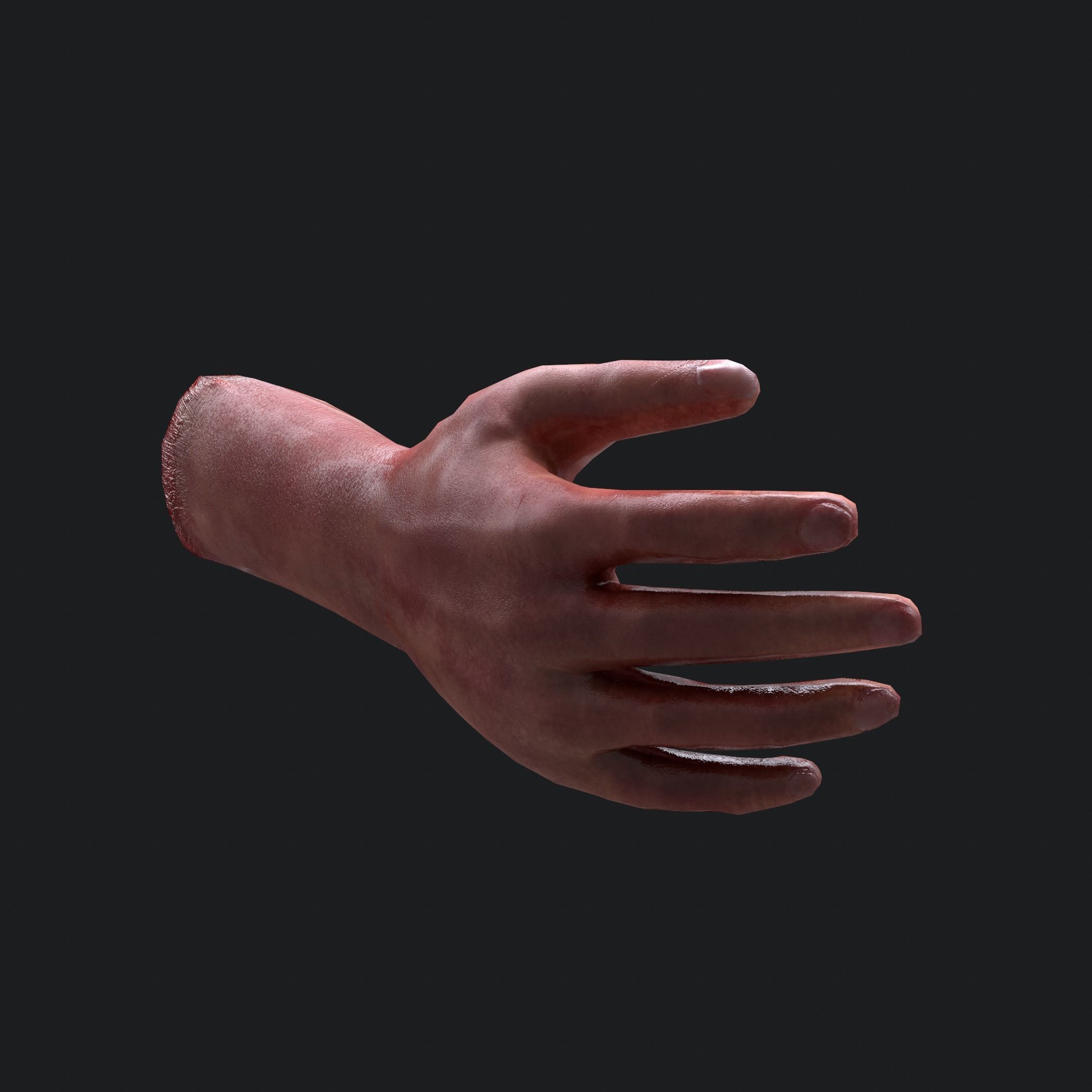 Halloween Horror Props Pack 3D Model Collection_154