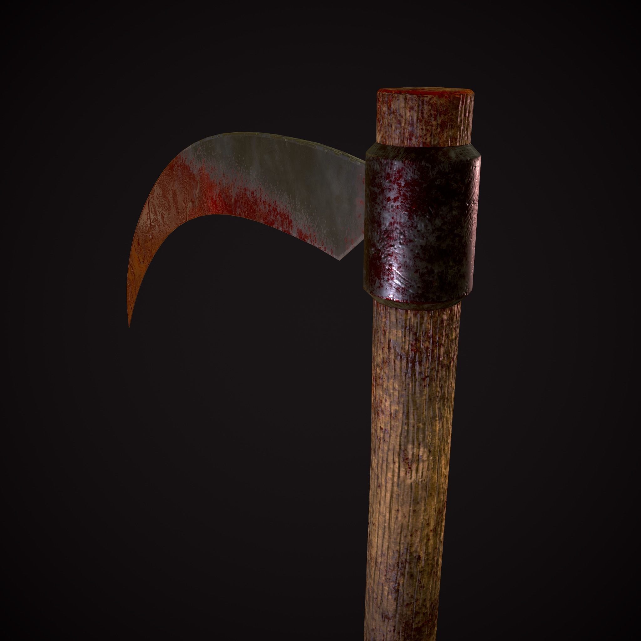 Halloween Horror Props Pack 3D Model Collection_136