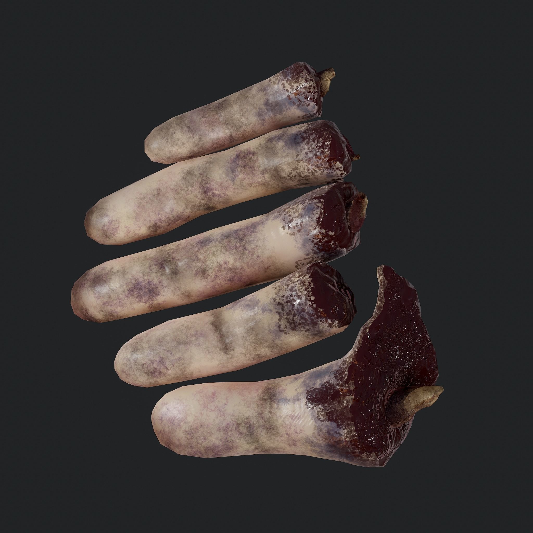 Halloween Horror Props Pack 3D Model Collection_176