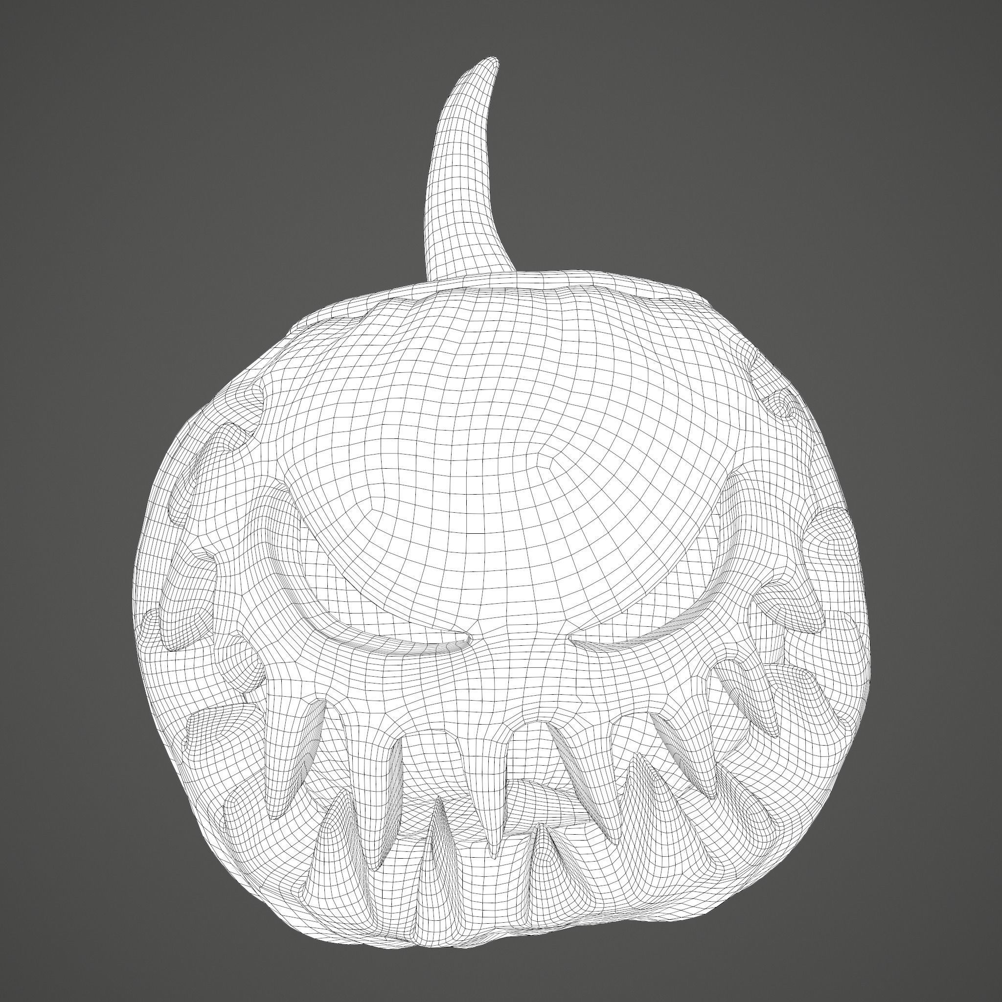 Halloween Horror Props Pack 3D Model Collection_54