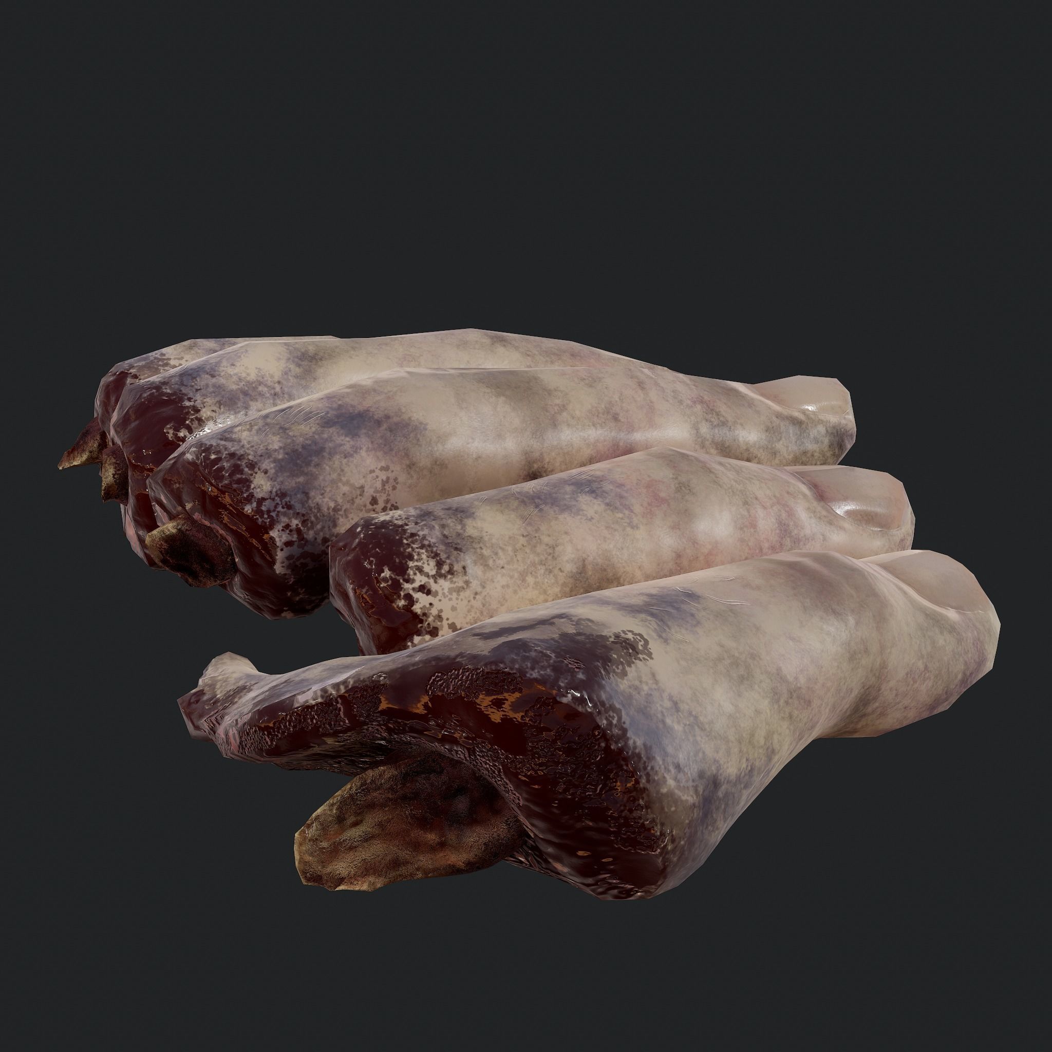 Halloween Horror Props Pack 3D Model Collection_174