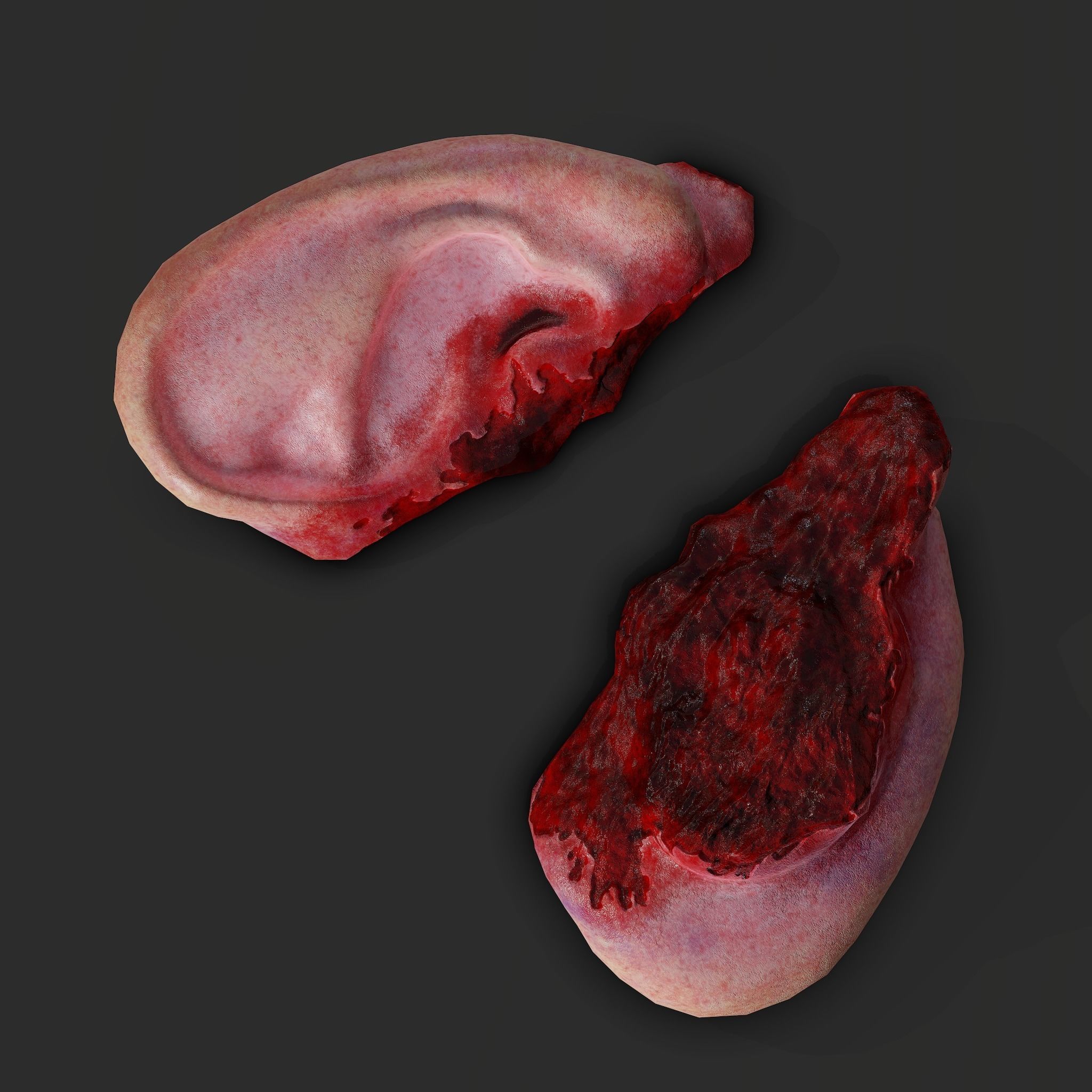 Halloween Horror Props Pack 3D Model Collection_198