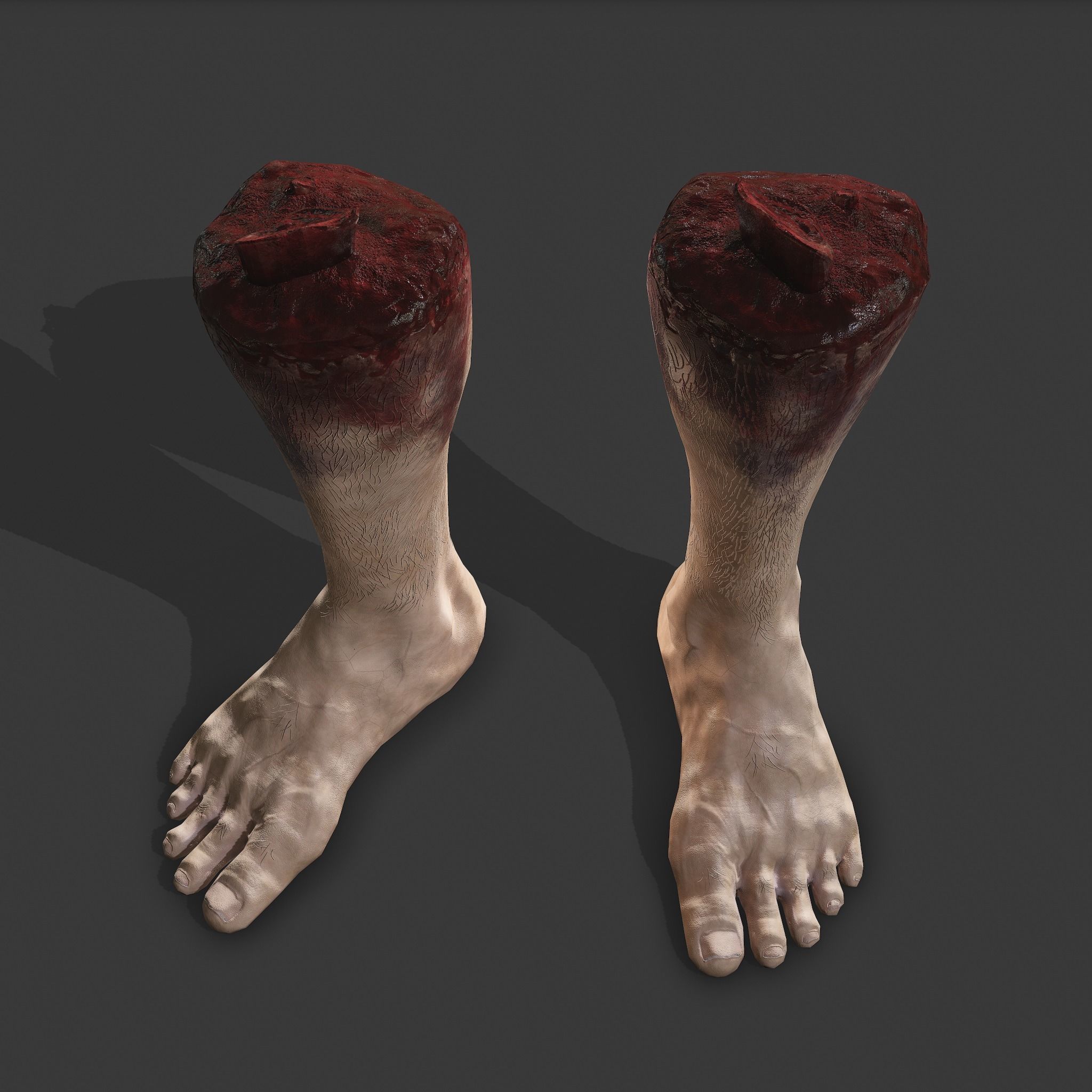 Halloween Horror Props Pack 3D Model Collection_95