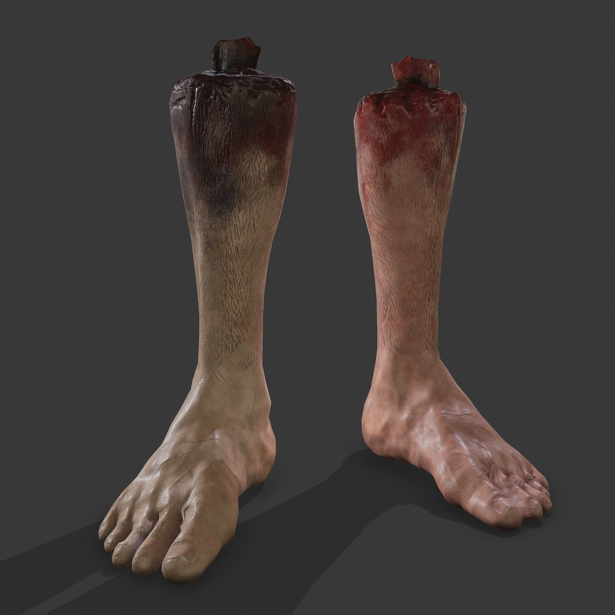 Halloween Horror Props Pack 3D Model Collection_91