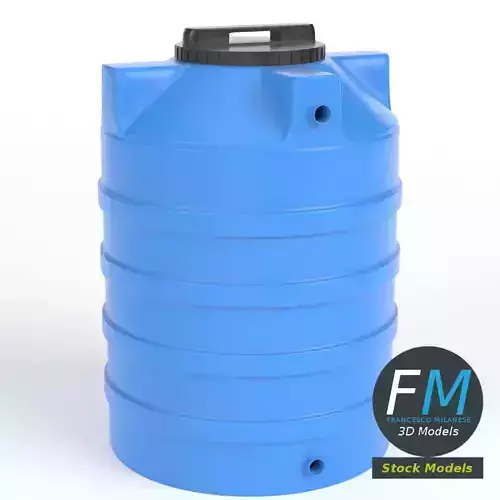 Round water tank