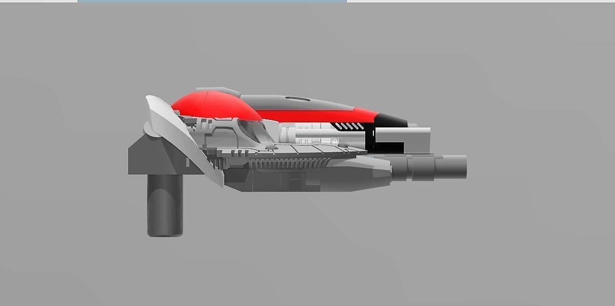 Transformers Studio Series Sentinel Prime Blades Shield Blaster 3D print model_10