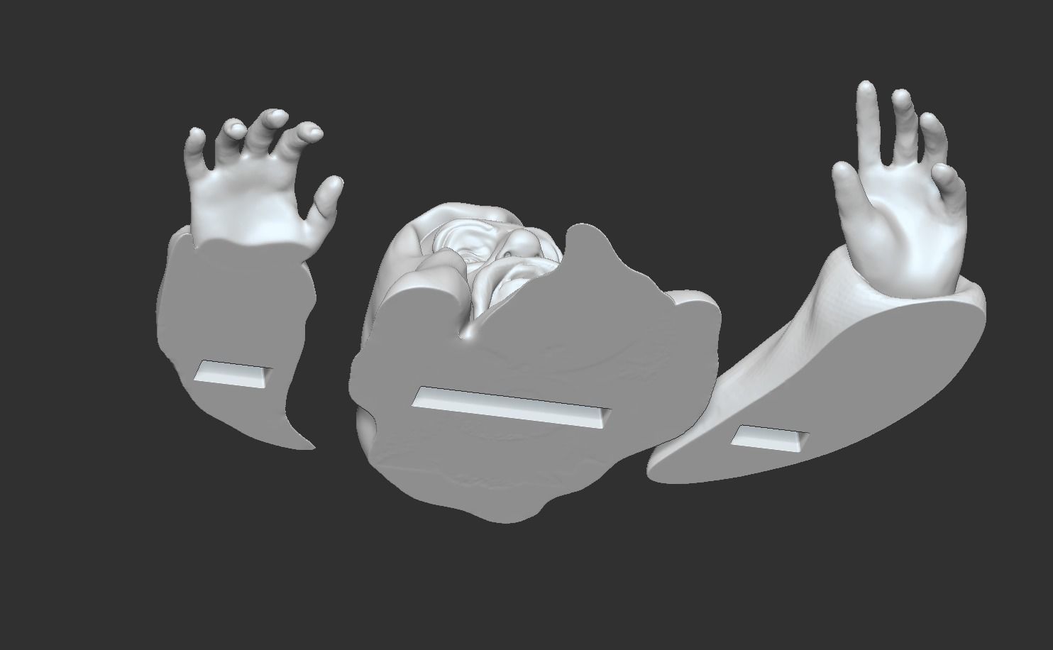 Gandalf Bookmark - Lord of the Rings Creative 3D print model_5