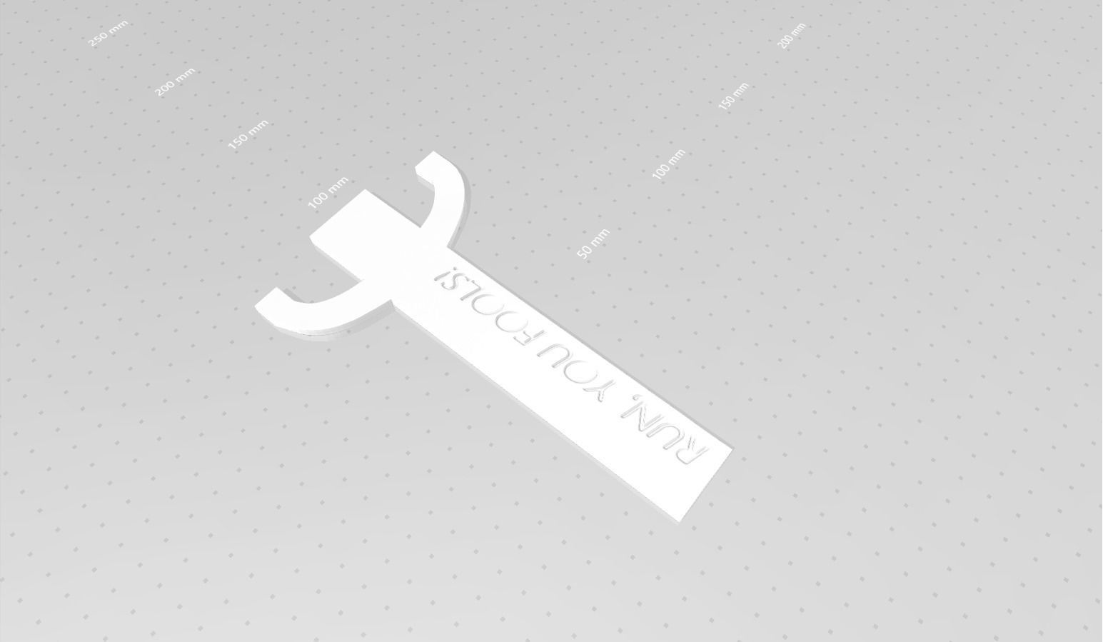 Gandalf Bookmark - Lord of the Rings Creative 3D print model_13