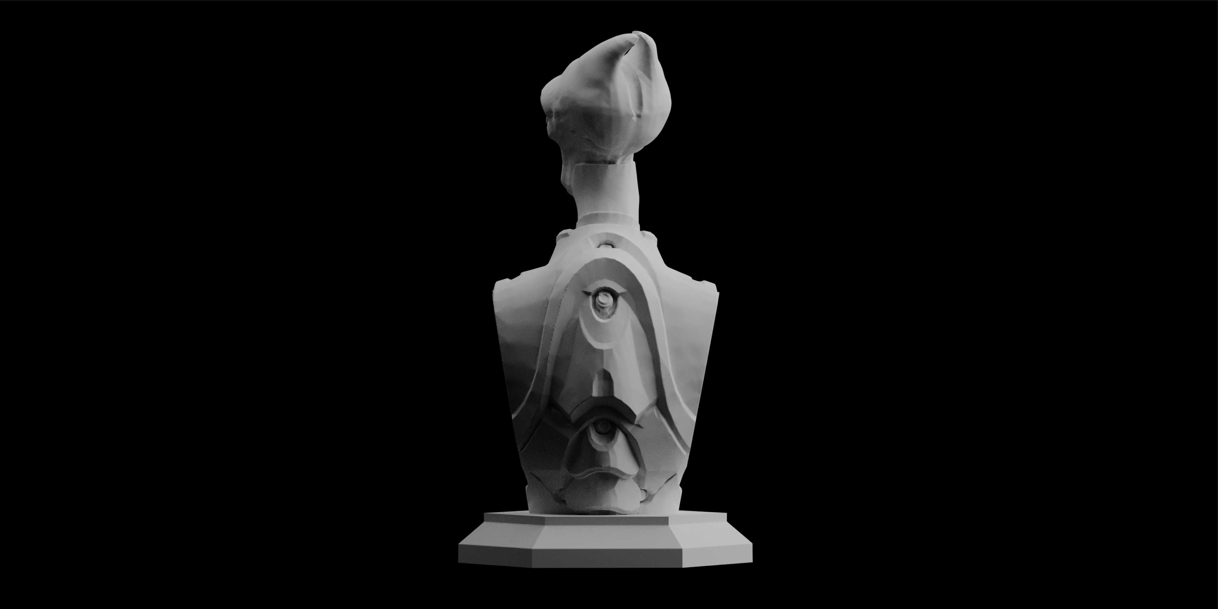 Mass Effect Andromeda Salarian  3D print model_4