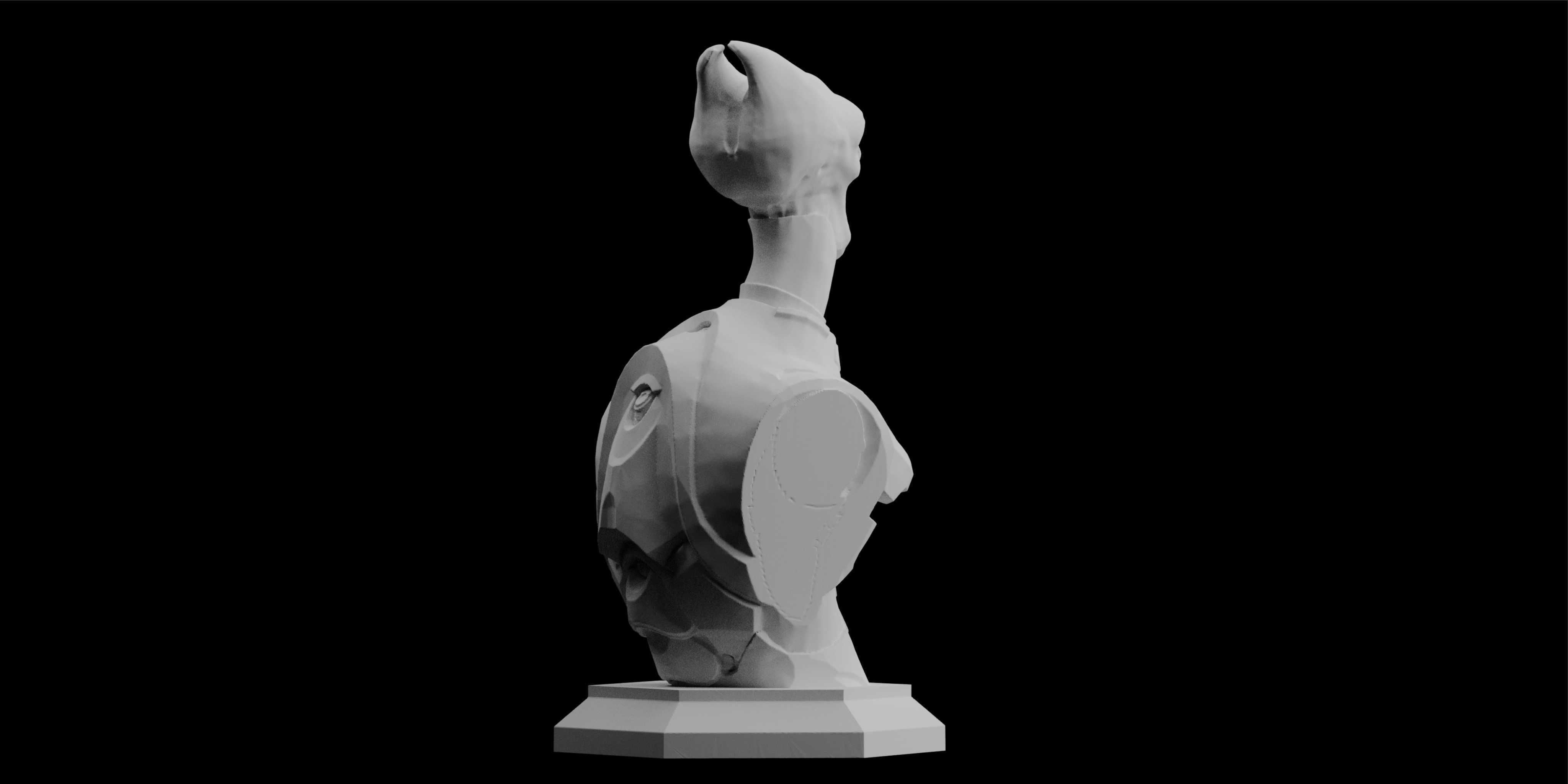 Mass Effect Andromeda Salarian  3D print model_5