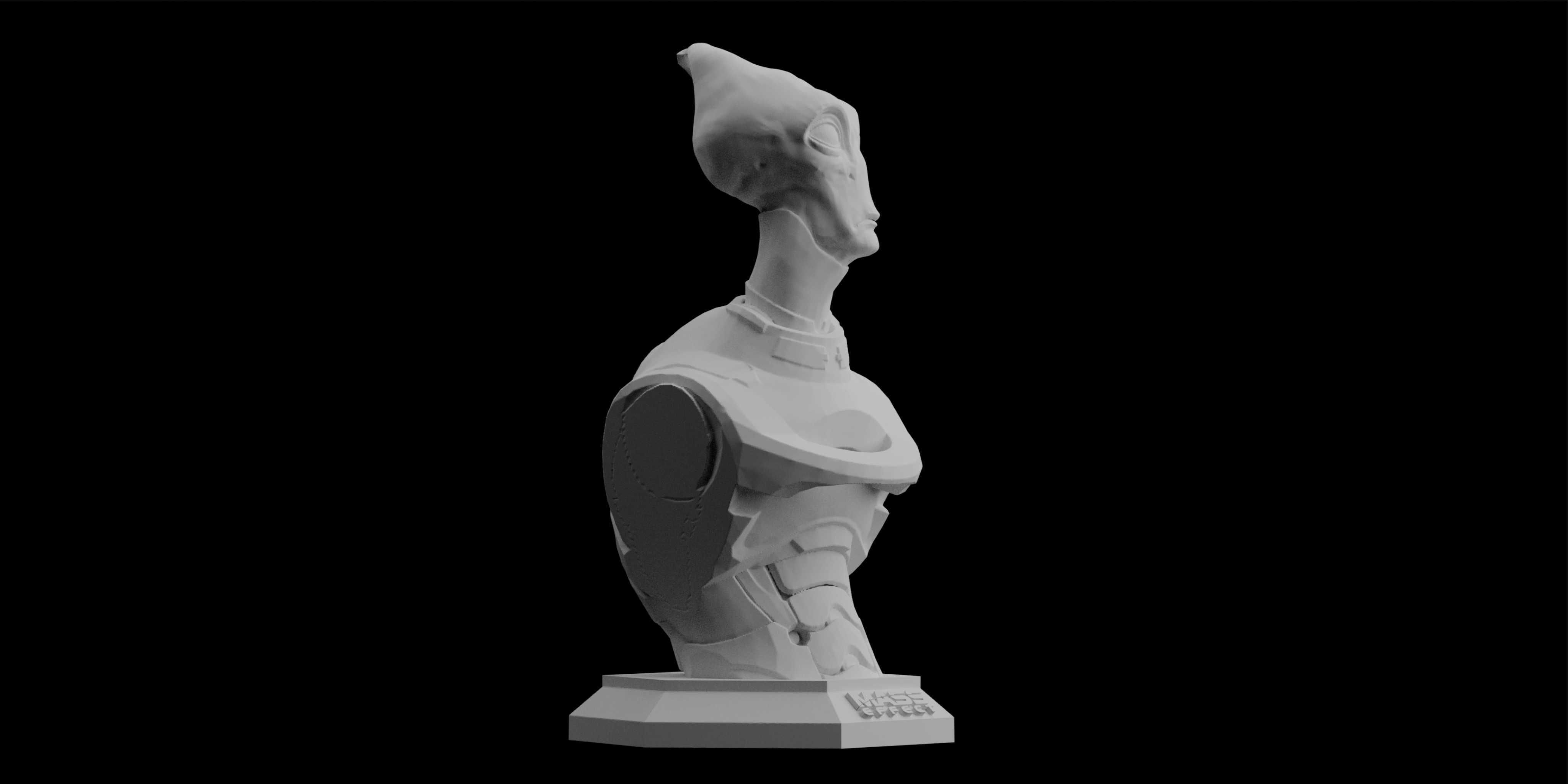 Mass Effect Andromeda Salarian  3D print model_6