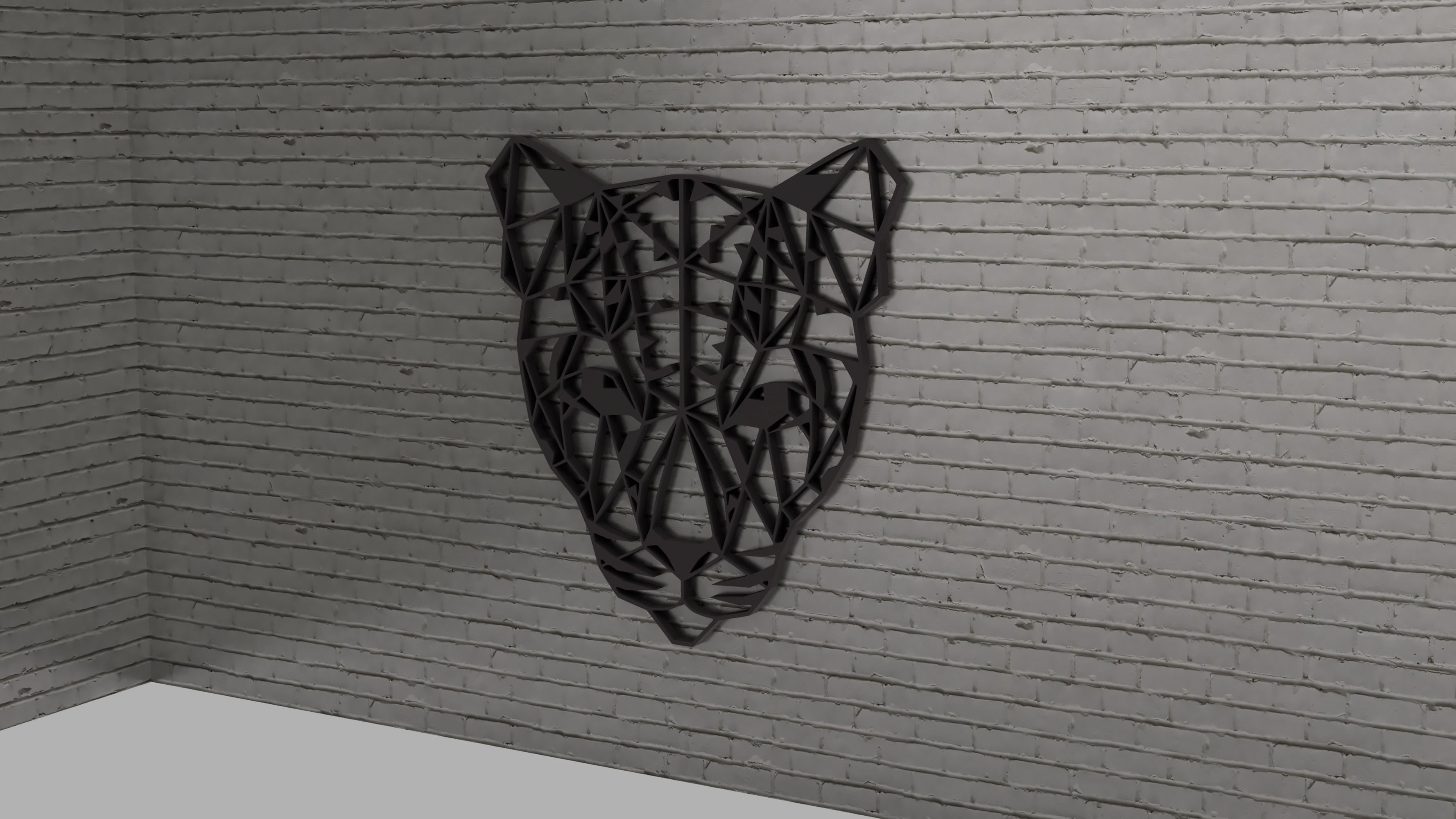 Jeopard head wall decoration