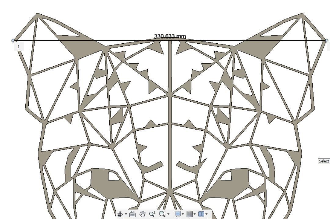 Jeopard head wall decoration 3D print model_5