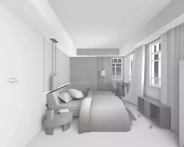 Random room lighting trial