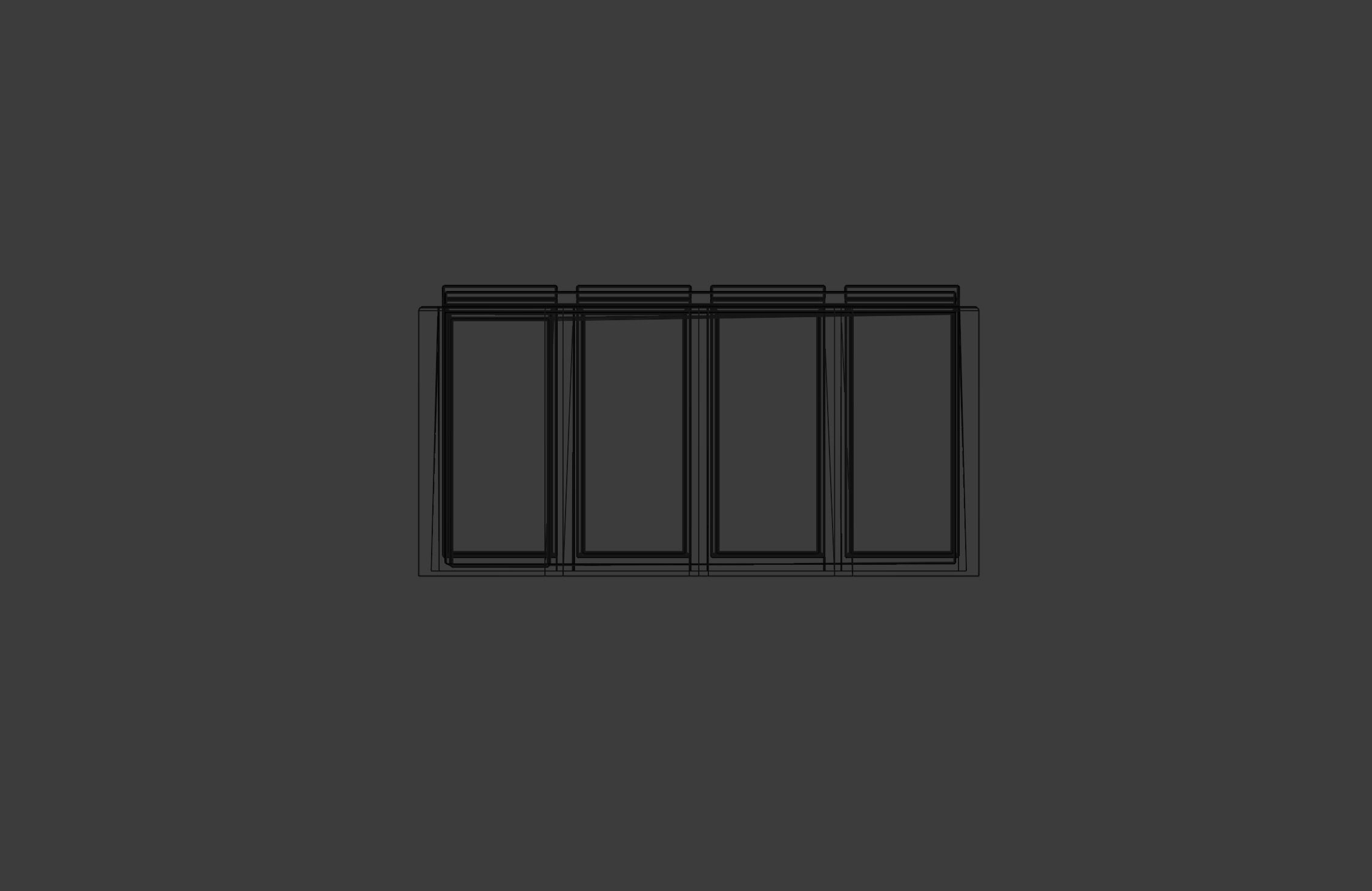 small-parts organiser Low-poly 3D model_3