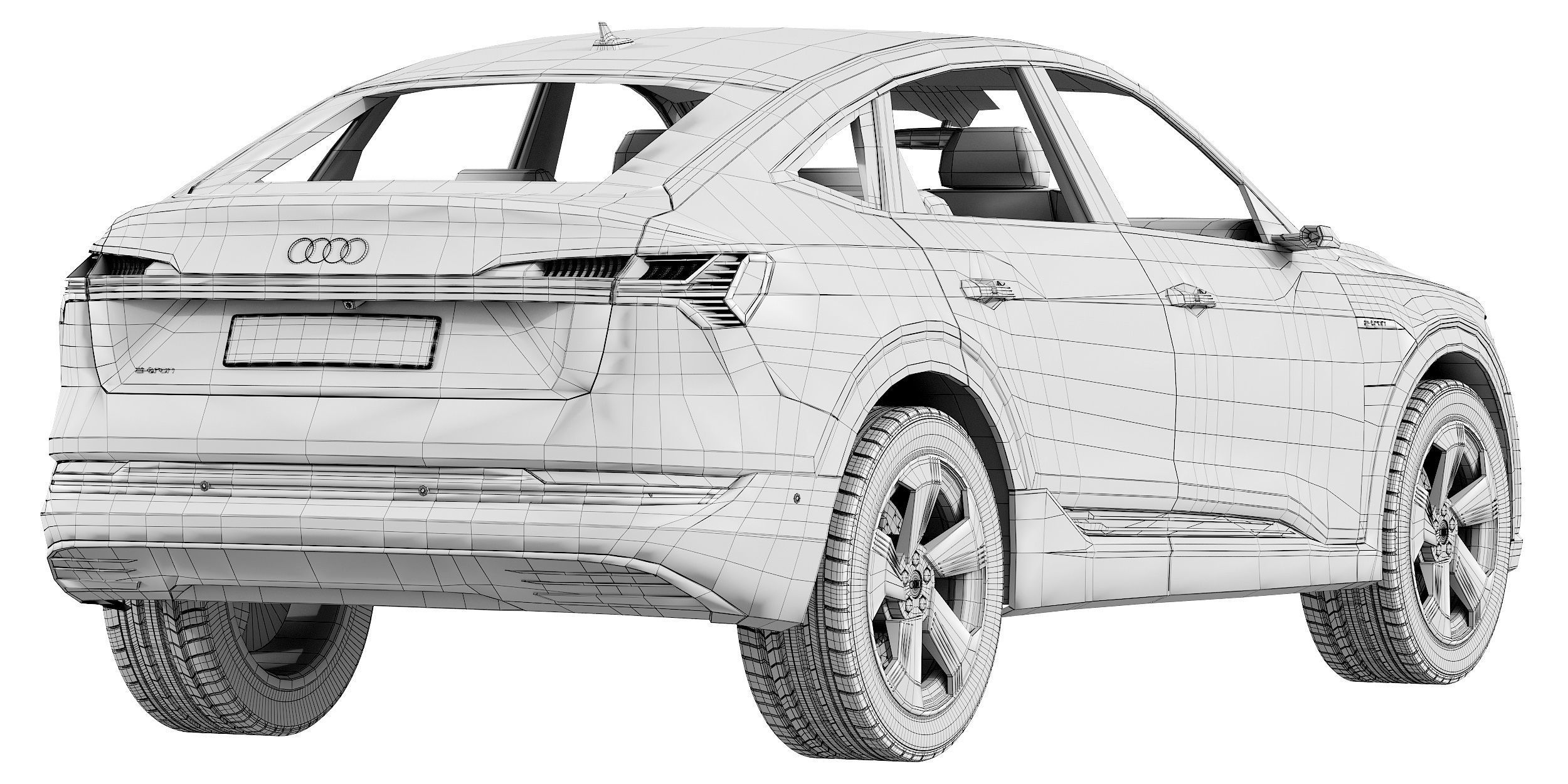 Audi e-tron Sportback 3D model_14