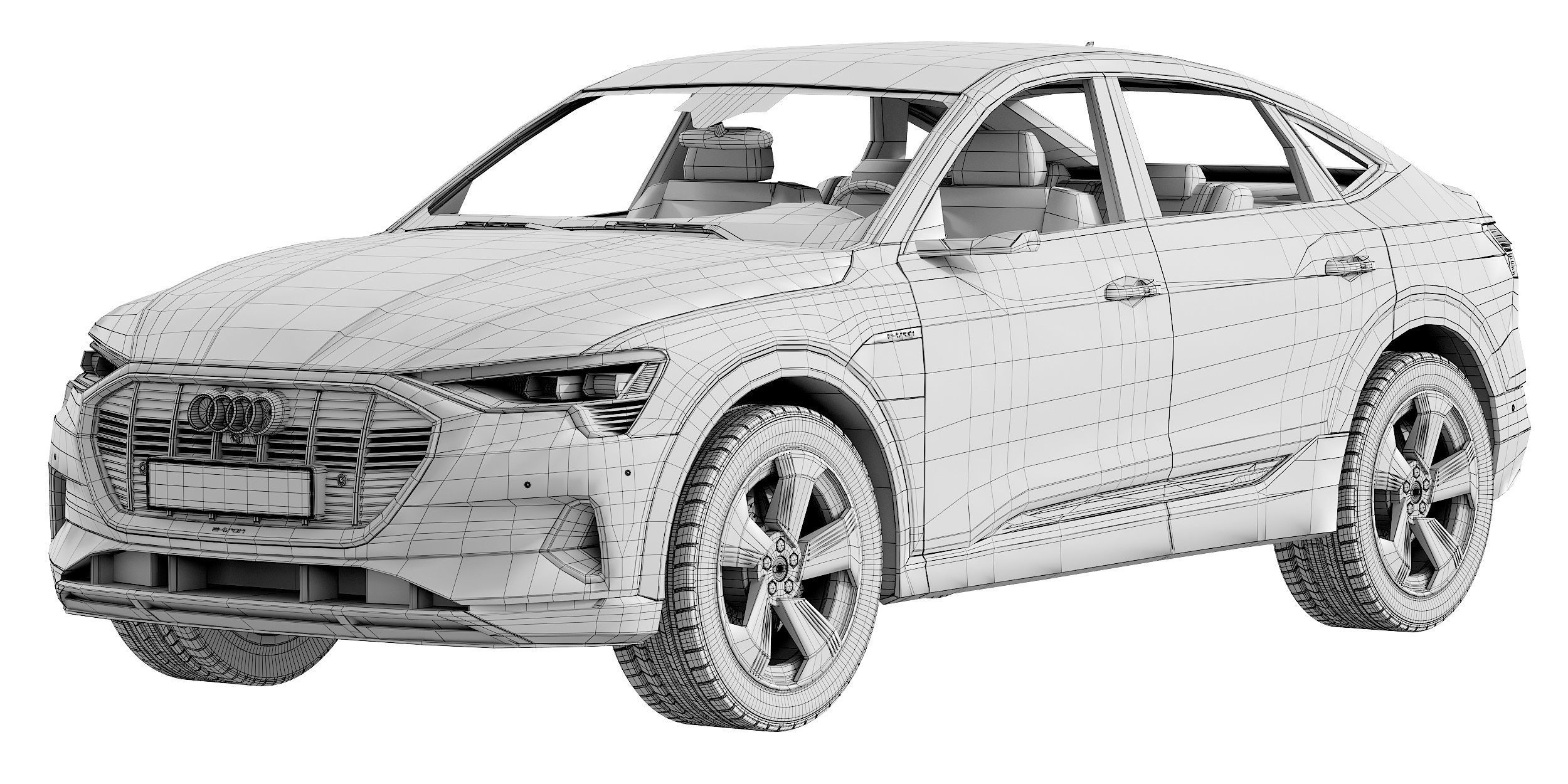 Audi e-tron Sportback 3D model_12