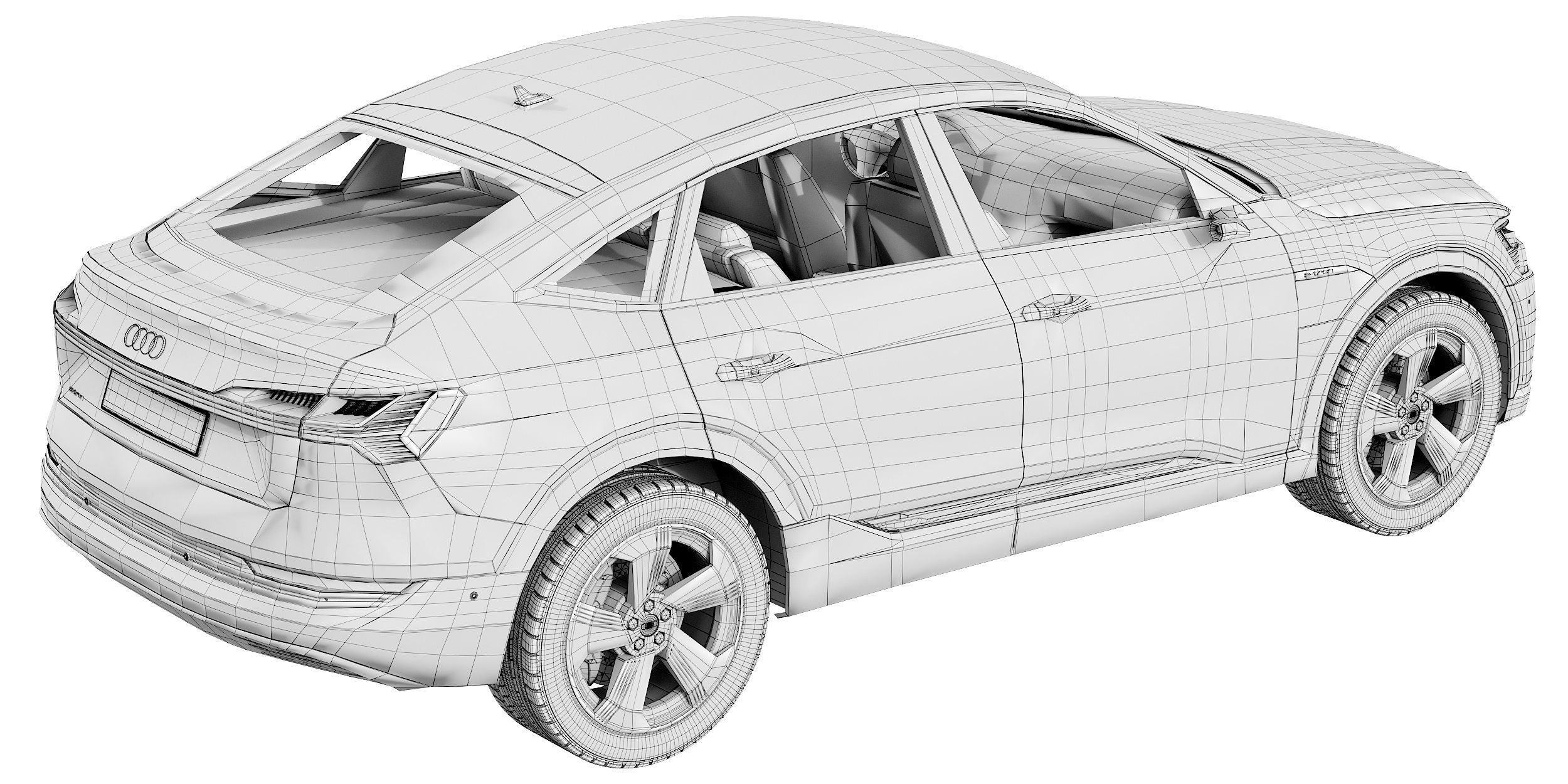 Audi e-tron Sportback 3D model_15