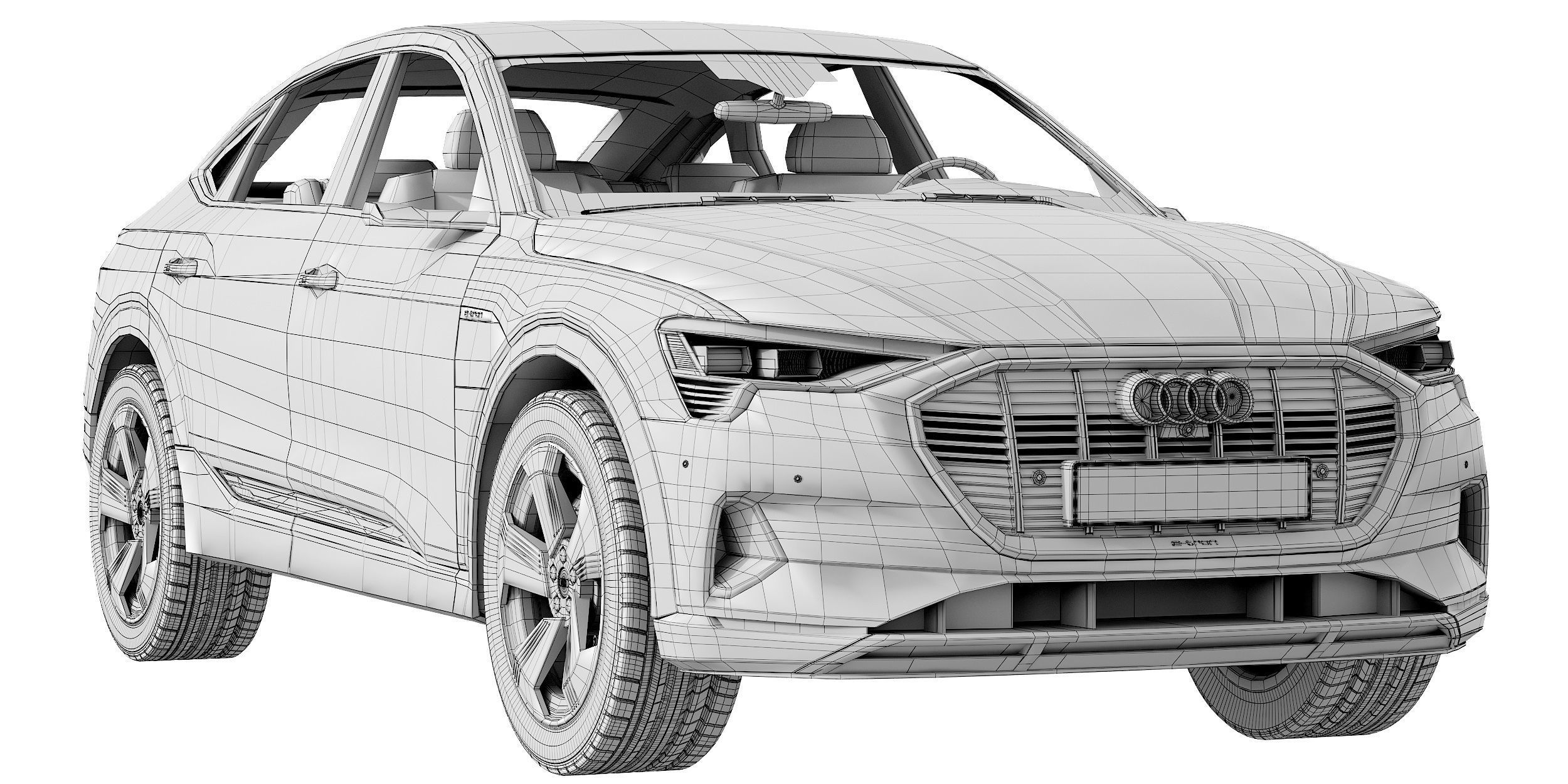 Audi e-tron Sportback 3D model_13
