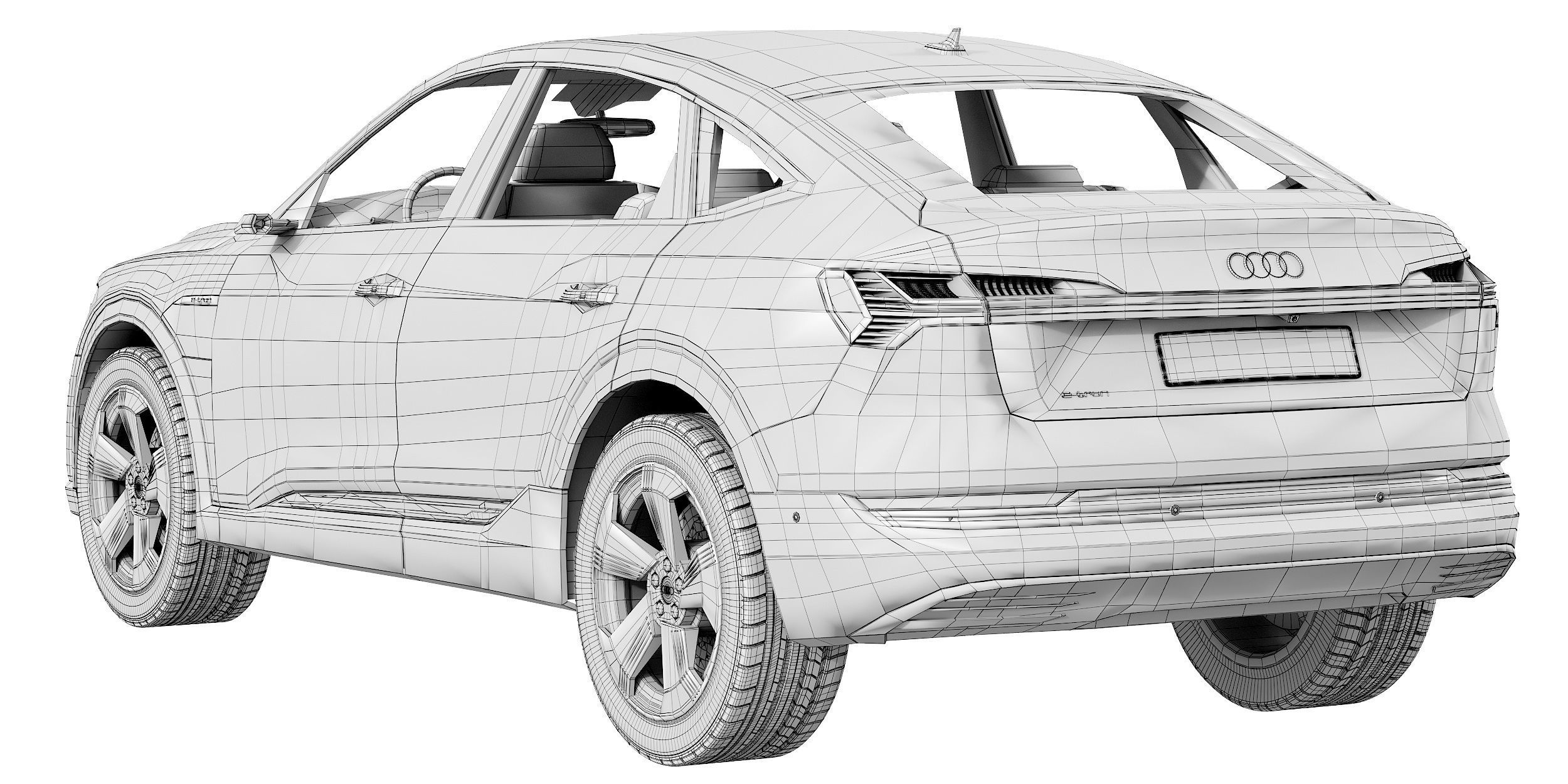 Audi e-tron Sportback 3D model_16