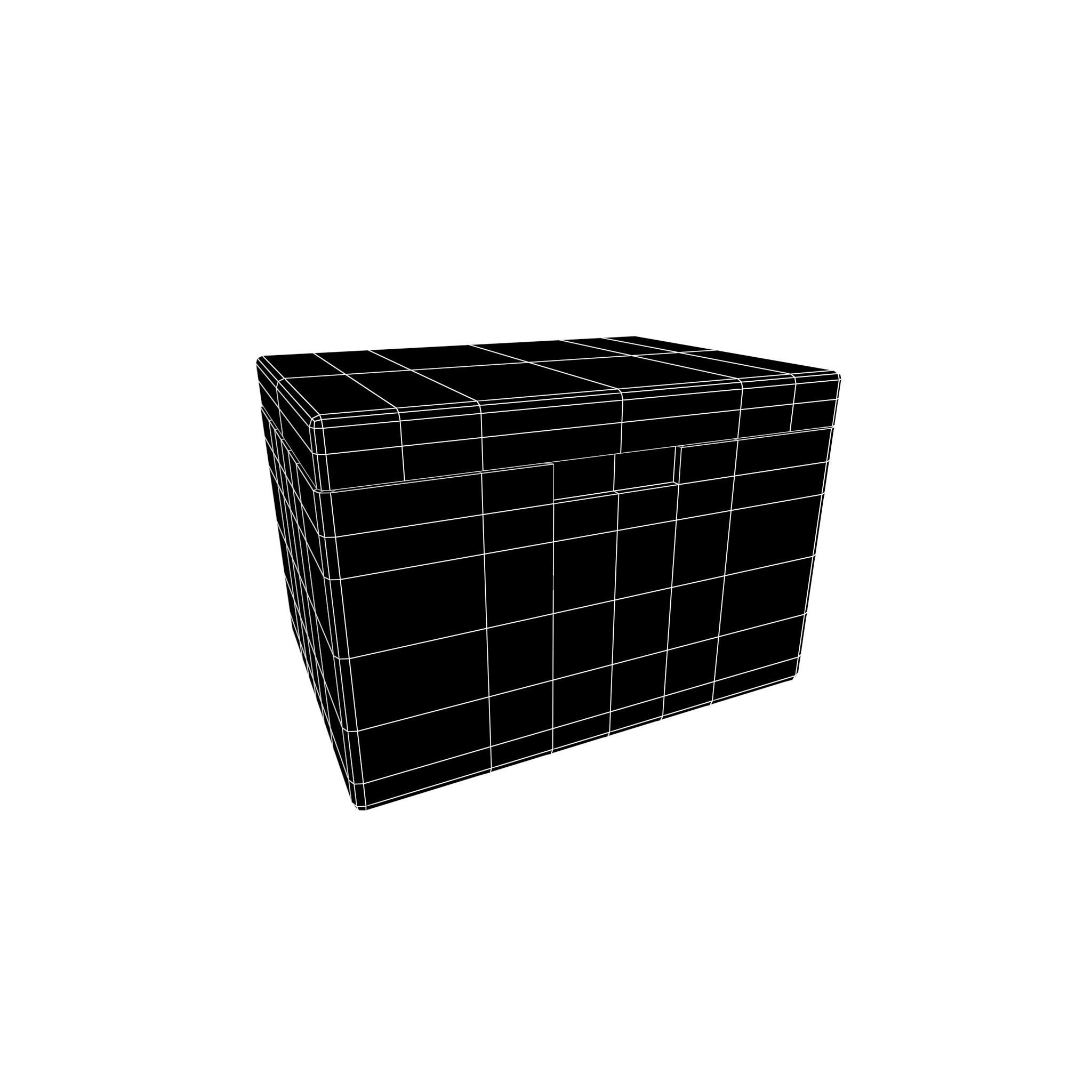 Cooler Box Pack 01 Low-poly 3D model_22