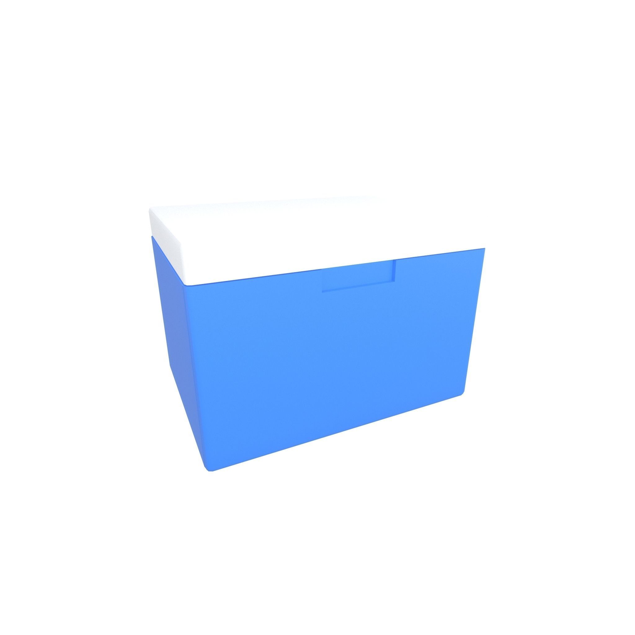 Cooler Box Pack 01 Low-poly 3D model_1