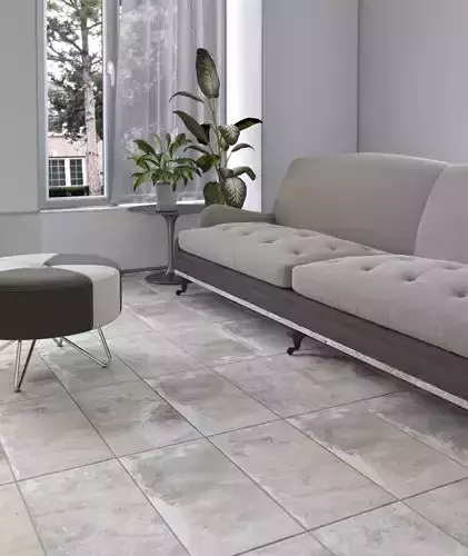 interior tile floor Low-poly 3D model