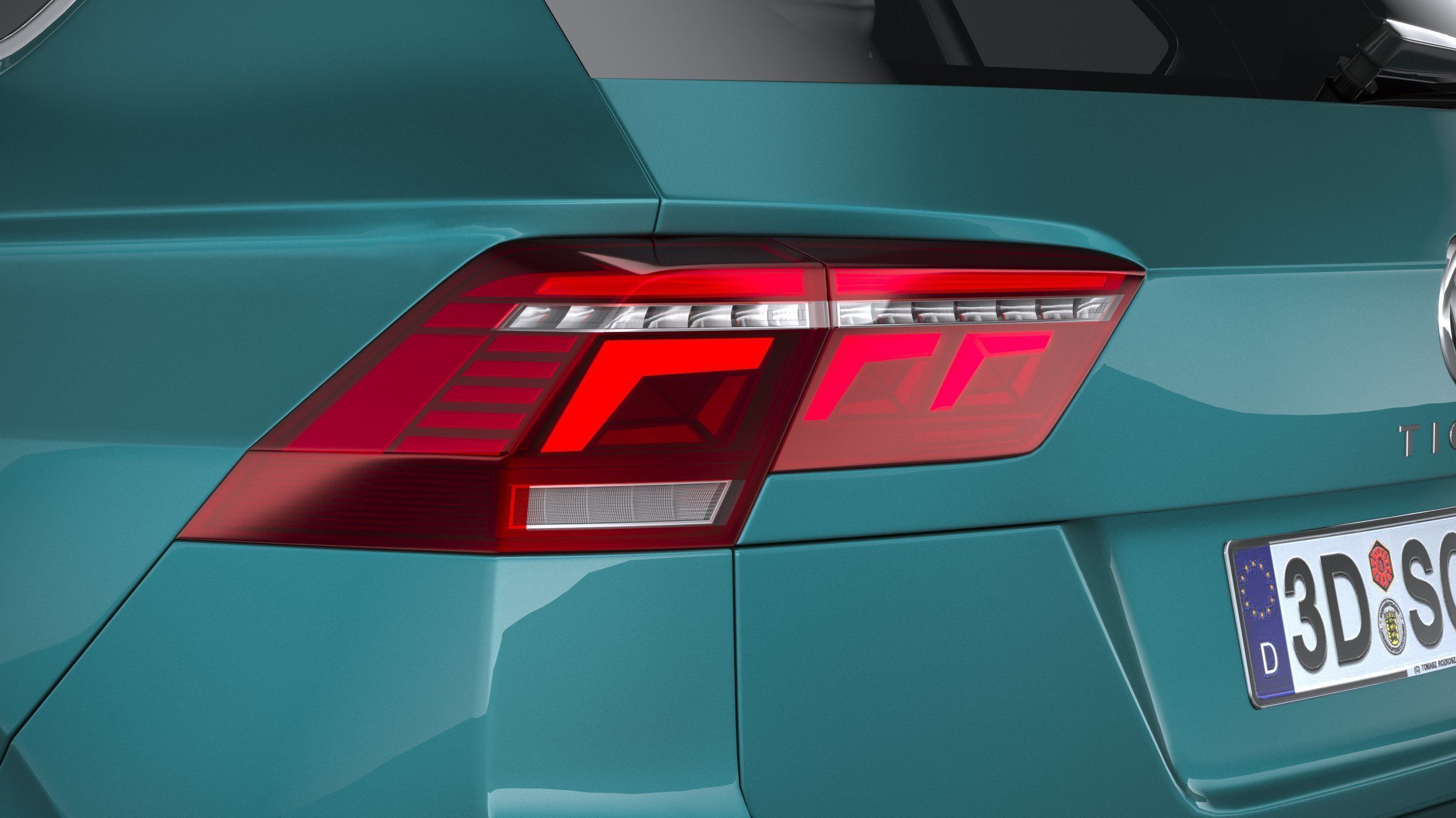 Volkswagen Tiguan R-Line 2021 3D model_24