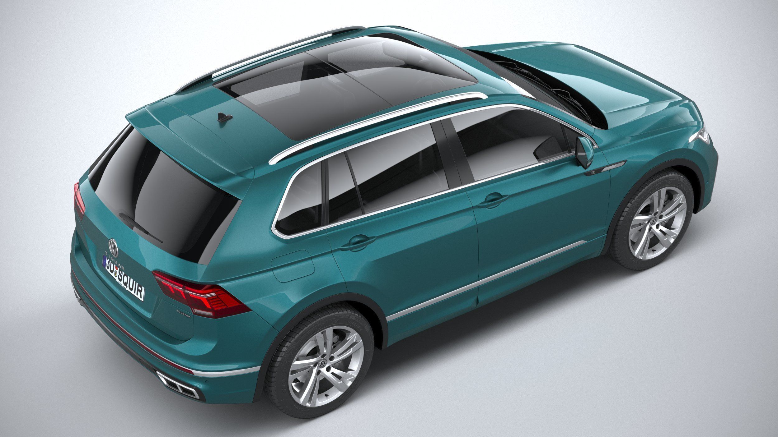 Volkswagen Tiguan R-Line 2021 3D model_10