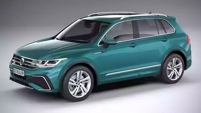 Volkswagen Tiguan R-Line 2021 3D model
