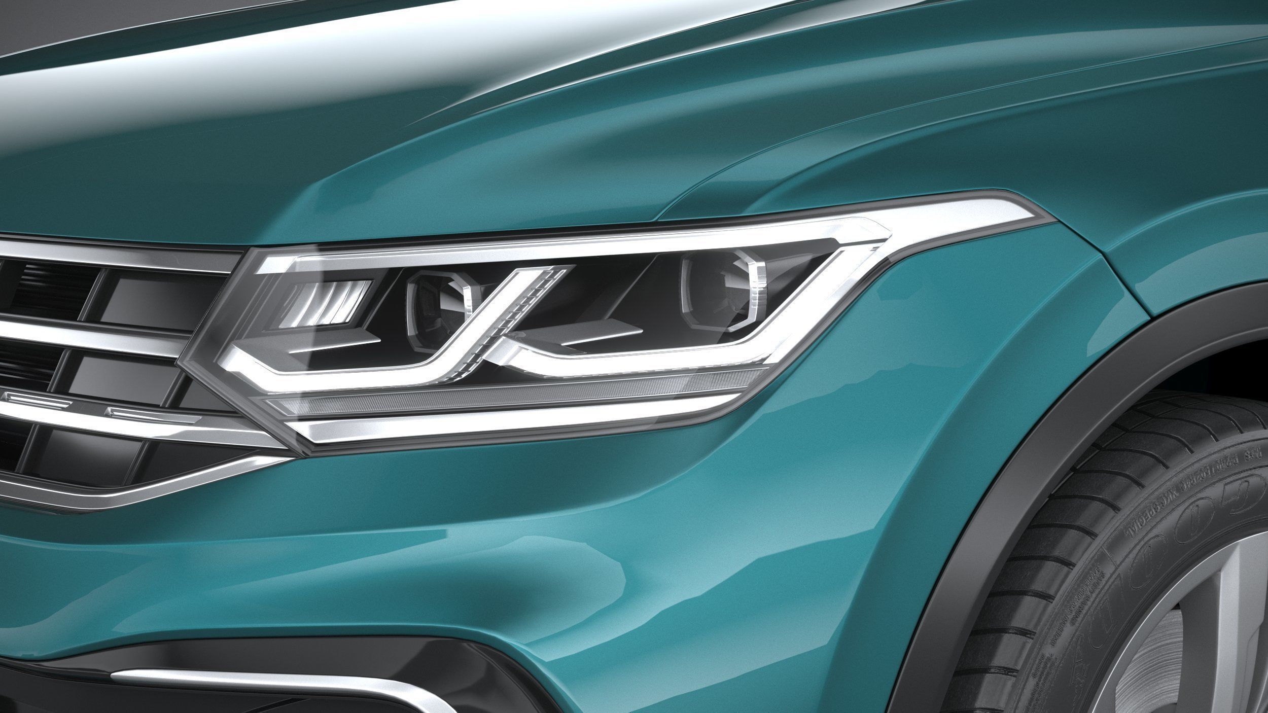 Volkswagen Tiguan R-Line 2021 3D model_13