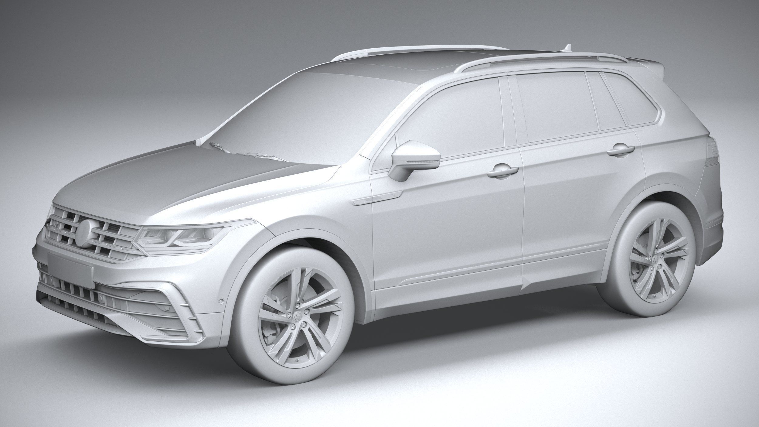 Volkswagen Tiguan R-Line 2021 3D model_25