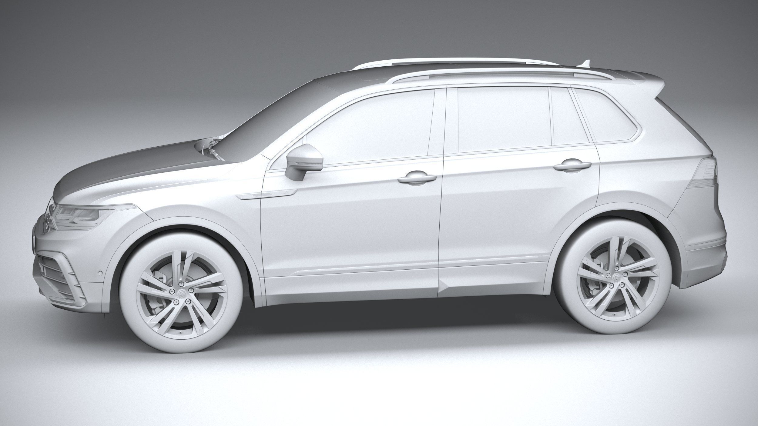 Volkswagen Tiguan R-Line 2021 3D model_33