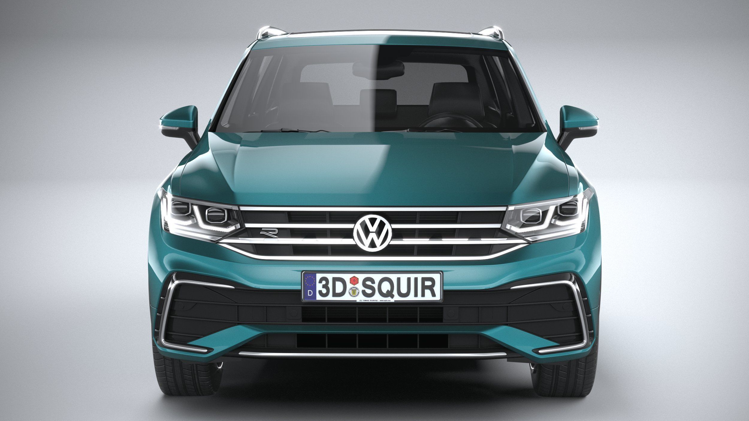 Volkswagen Tiguan R-Line 2021 3D model_14