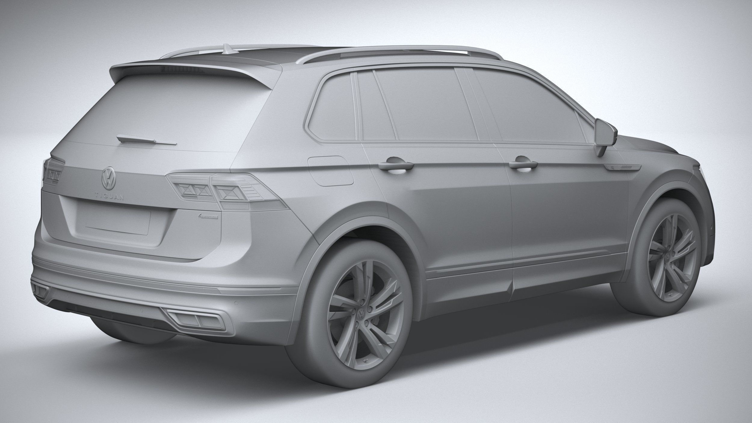 Volkswagen Tiguan R-Line 2021 3D model_30