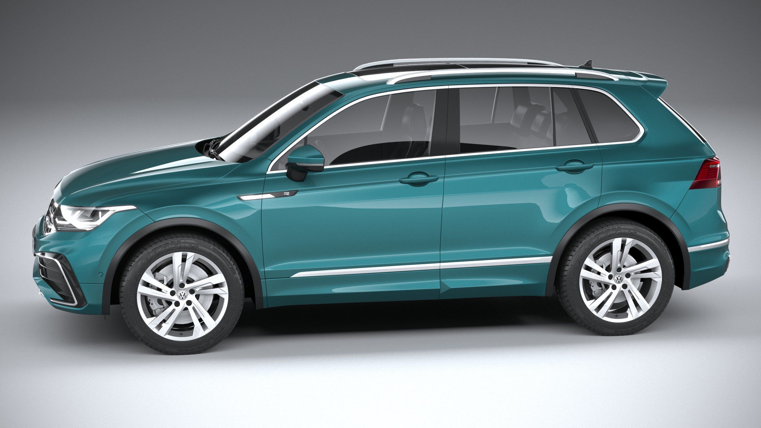 Volkswagen Tiguan R-Line 2021 3D model_8