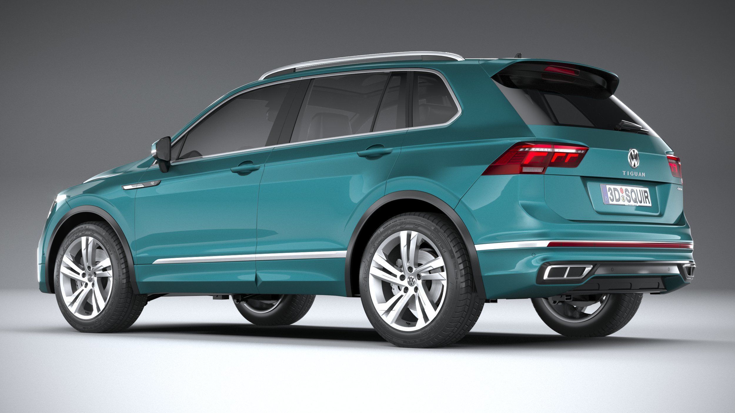 Volkswagen Tiguan R-Line 2021 3D model_5