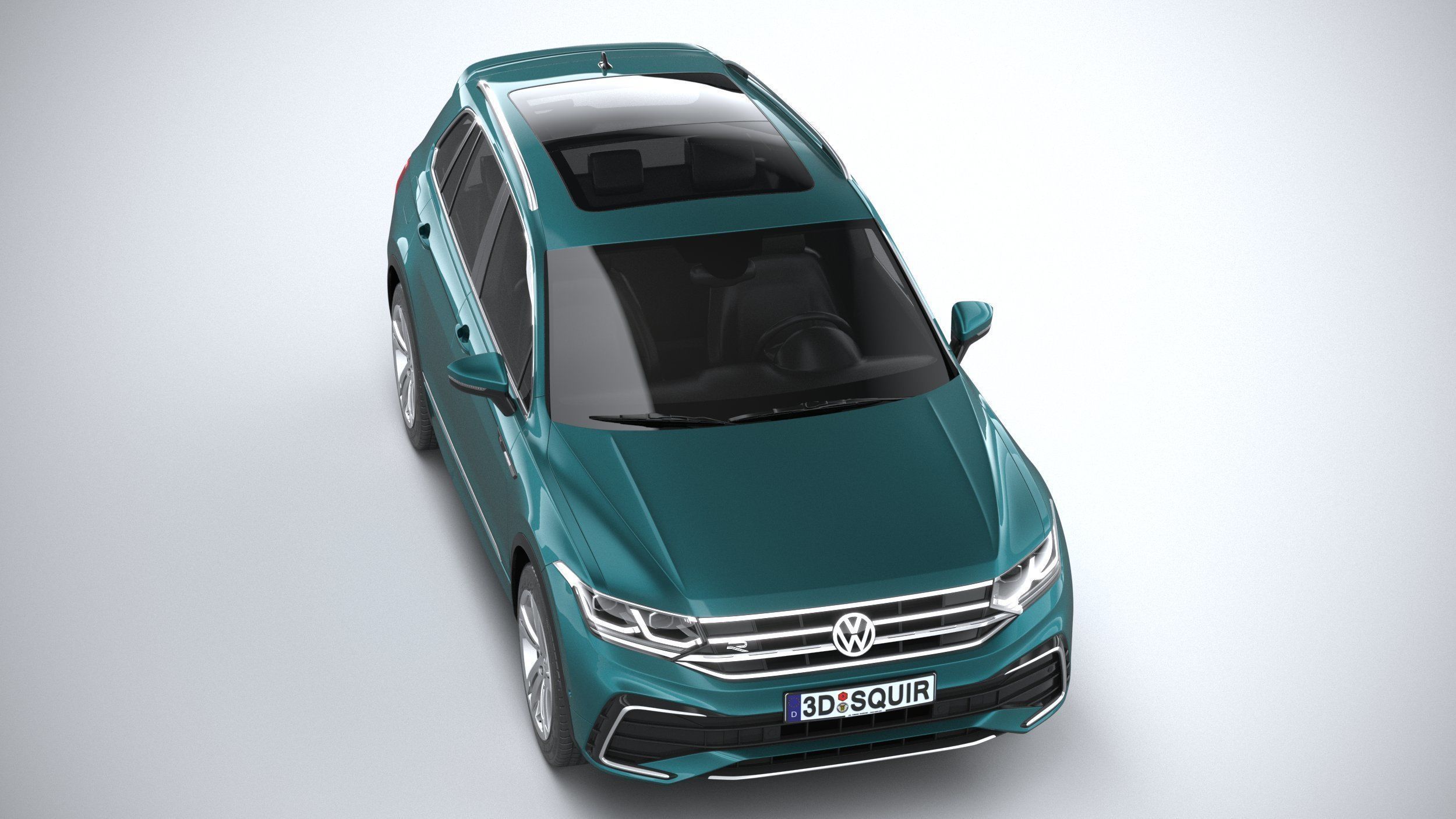 Volkswagen Tiguan R-Line 2021 3D model_12