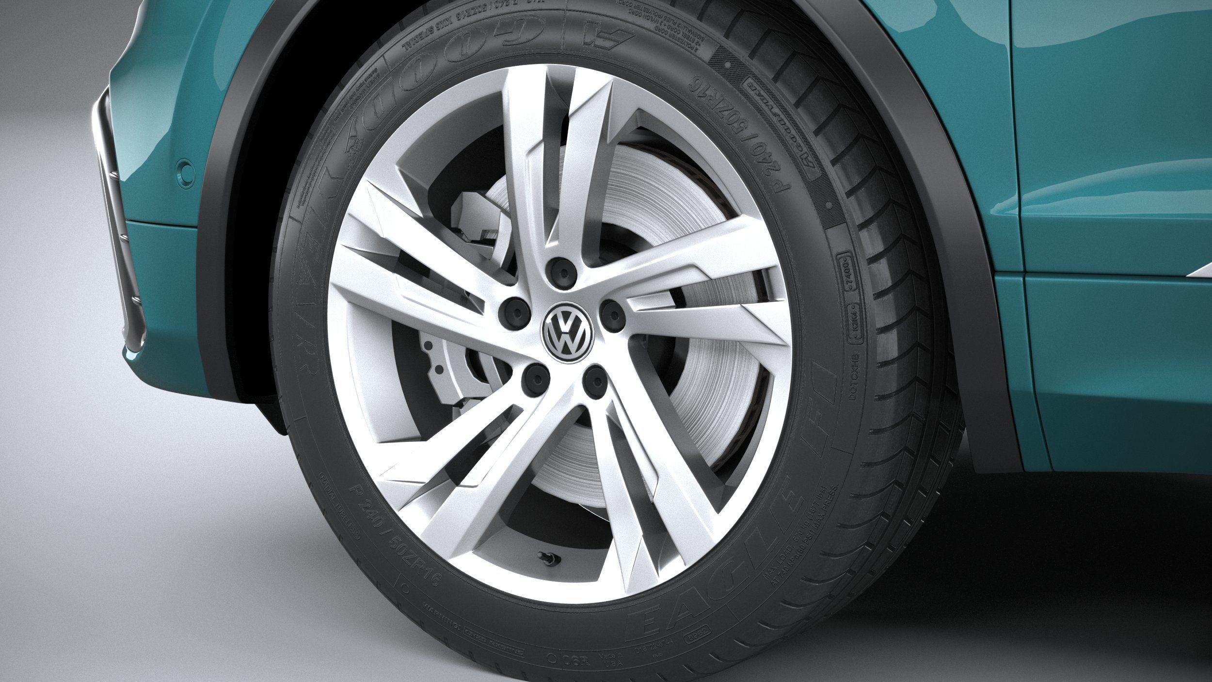 Volkswagen Tiguan R-Line 2021 3D model_22