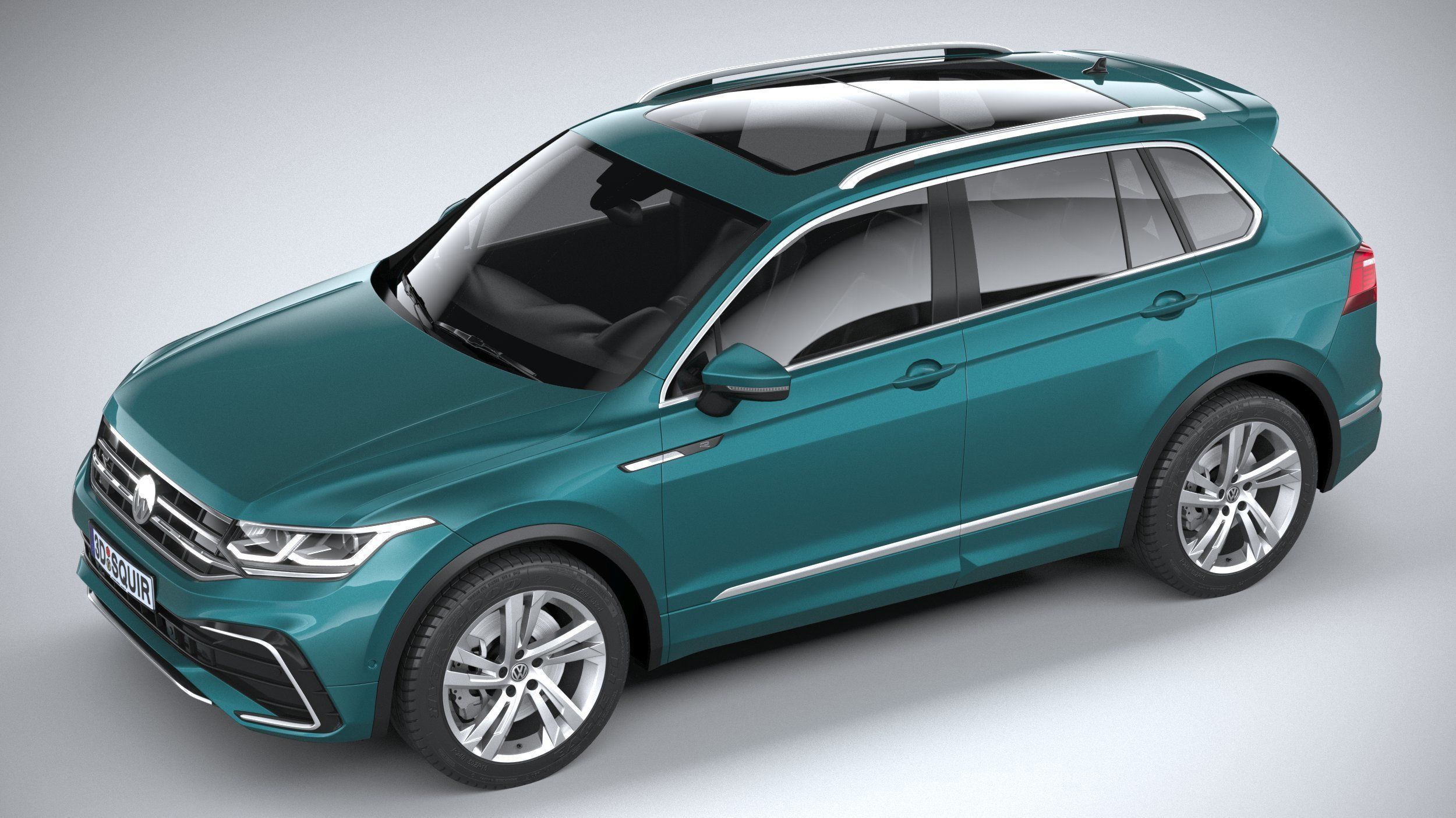 Volkswagen Tiguan R-Line 2021 3D model_7