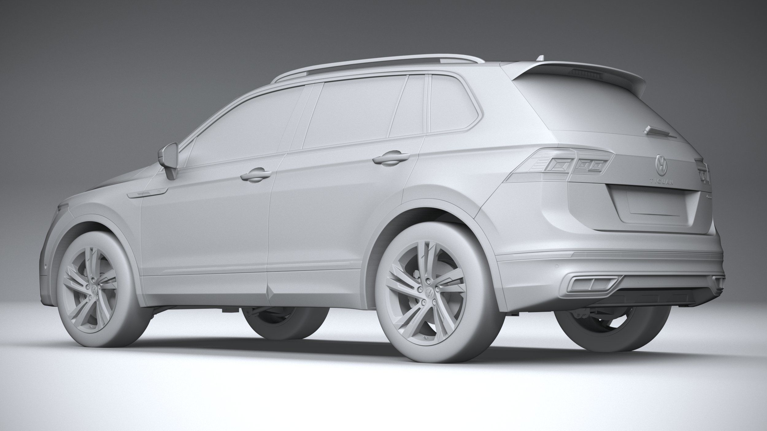 Volkswagen Tiguan R-Line 2021 3D model_29