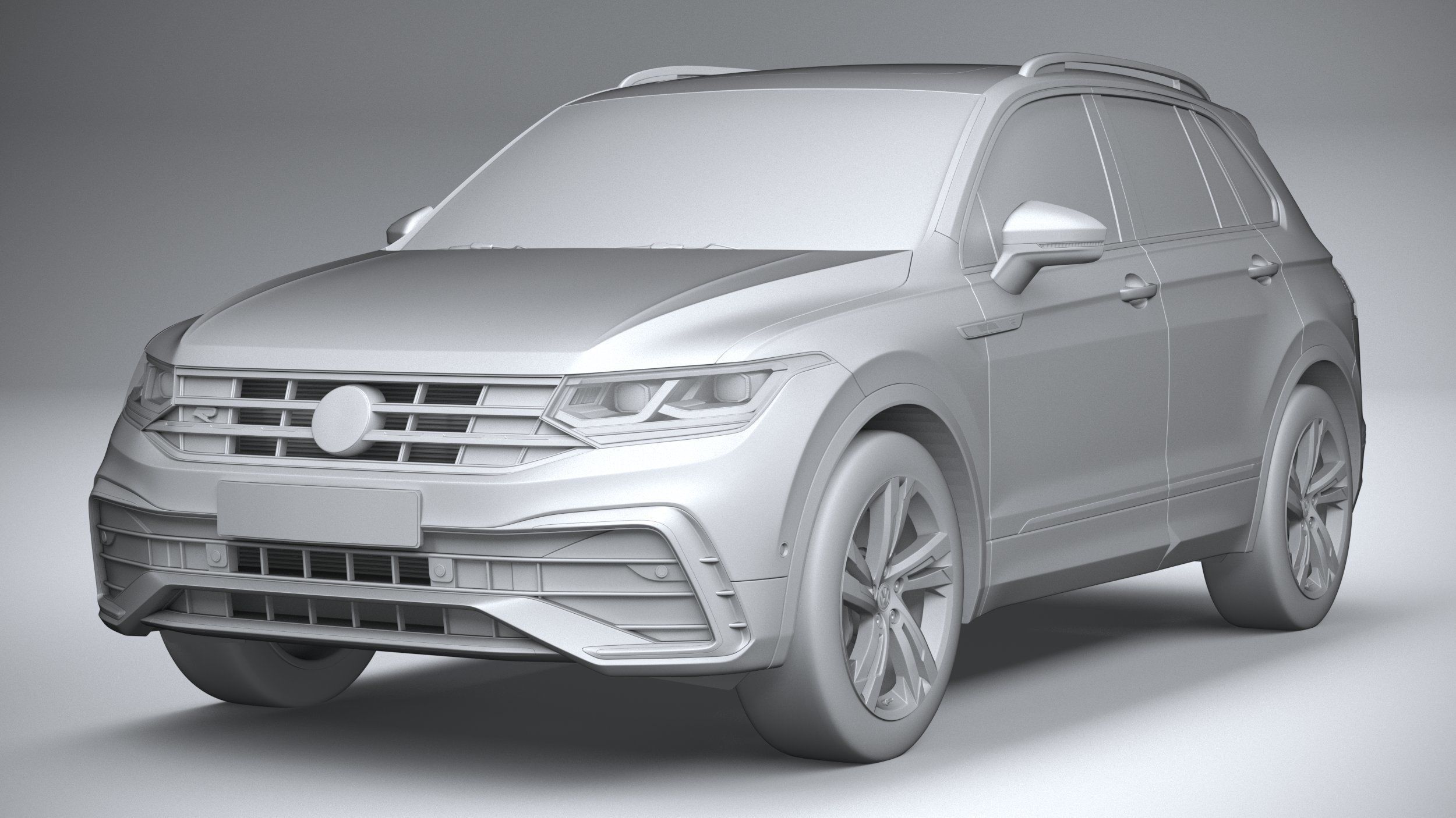 Volkswagen Tiguan R-Line 2021 3D model_28