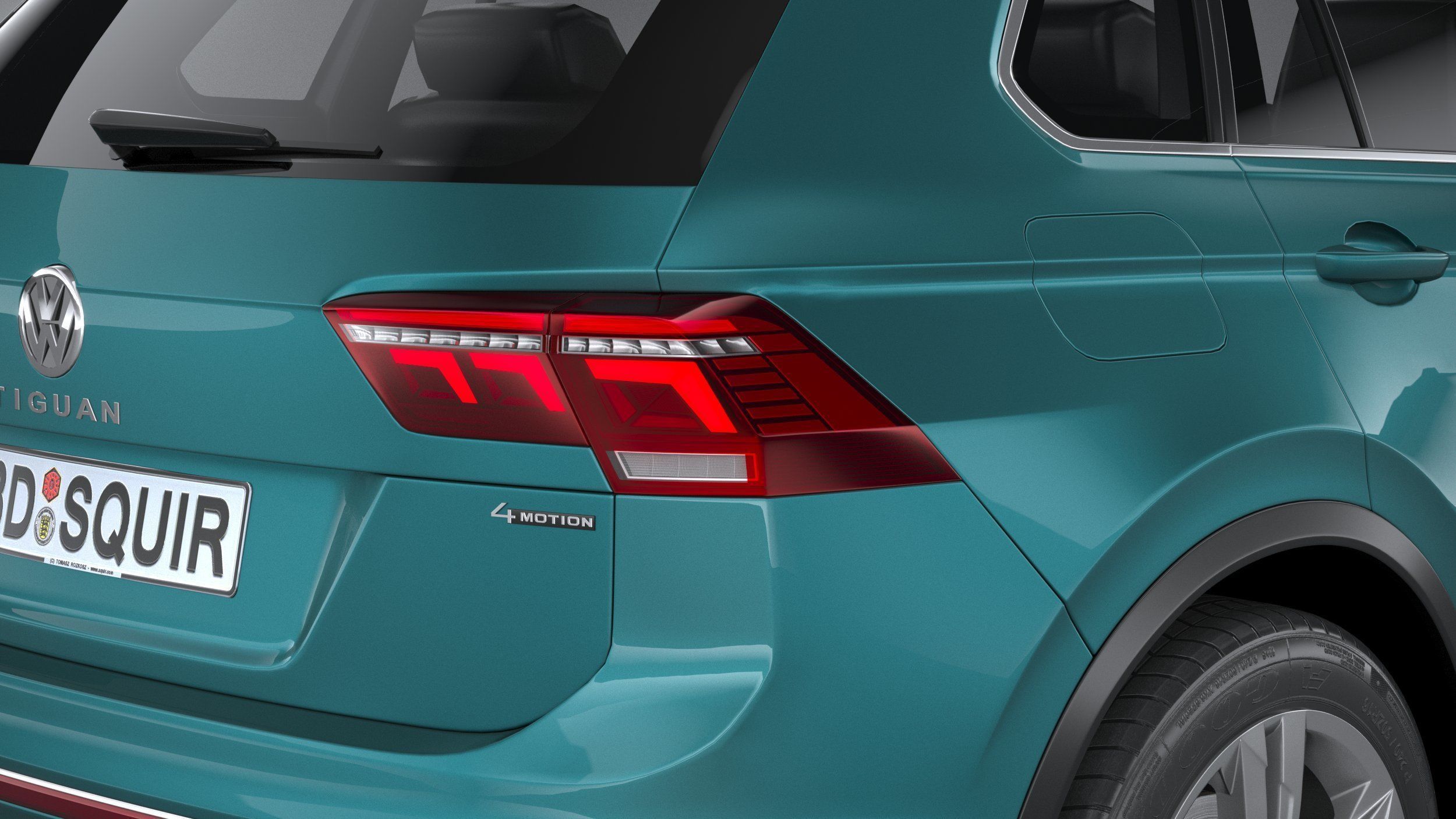 Volkswagen Tiguan R-Line 2021 3D model_18