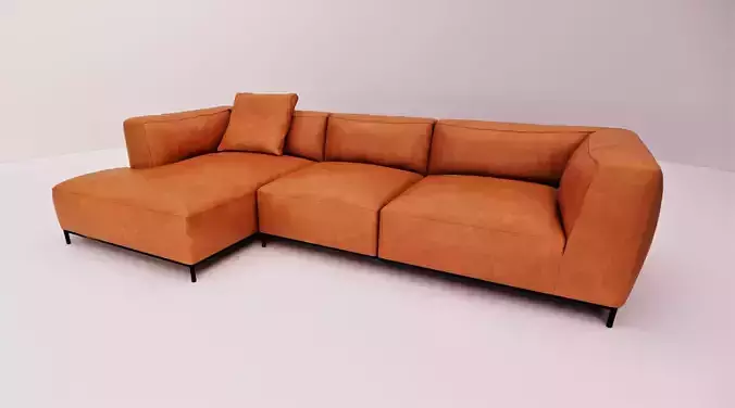 Modern Leather Sofa