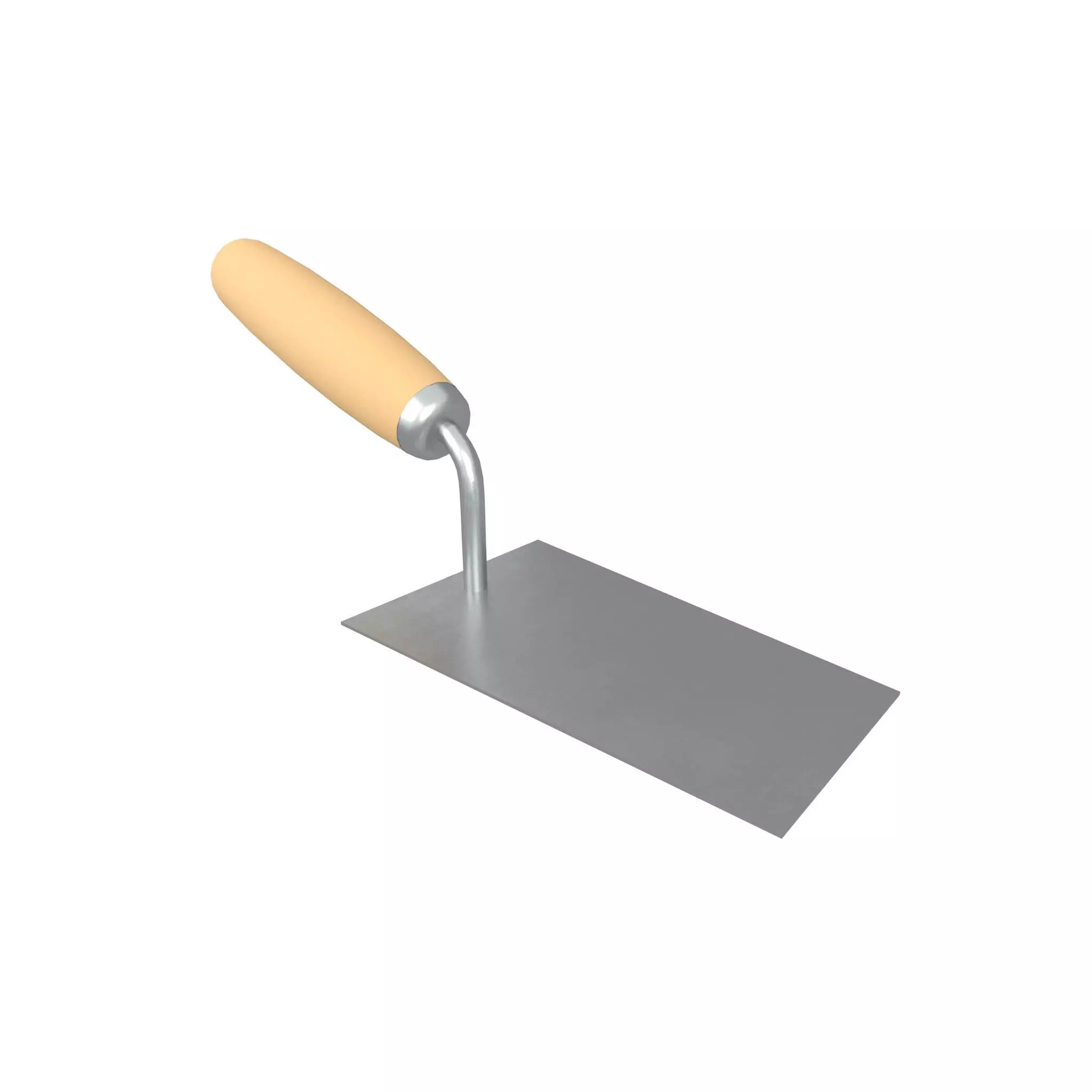 Bucket Trowel v1 002 Low-poly 3D model_0